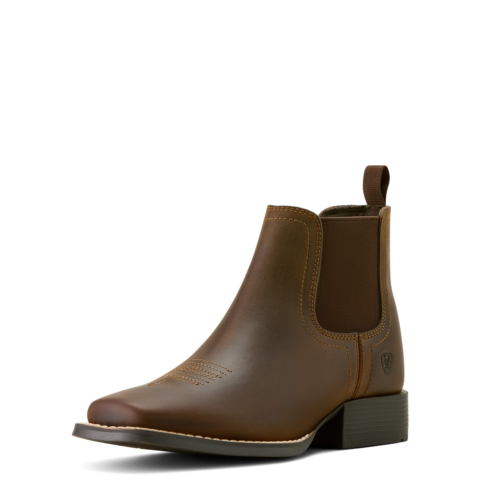 Ariat Youth Distressed Brown Chelsea Booker Western Boot