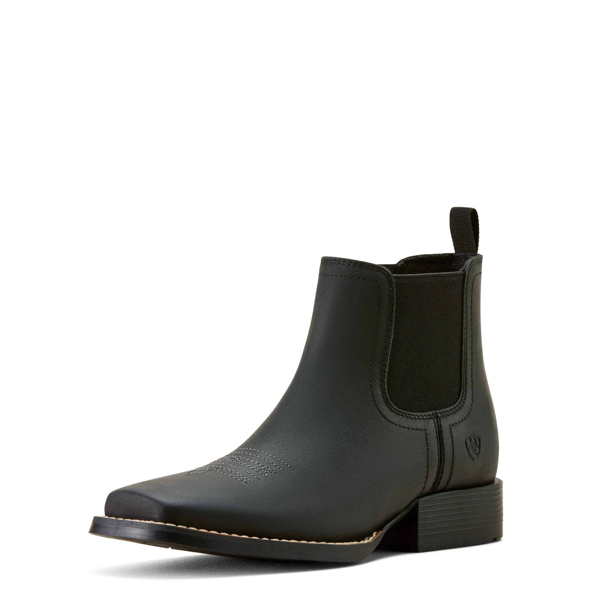 Ariat Youth Tricorn Black Chelsea Booker Western Boot
