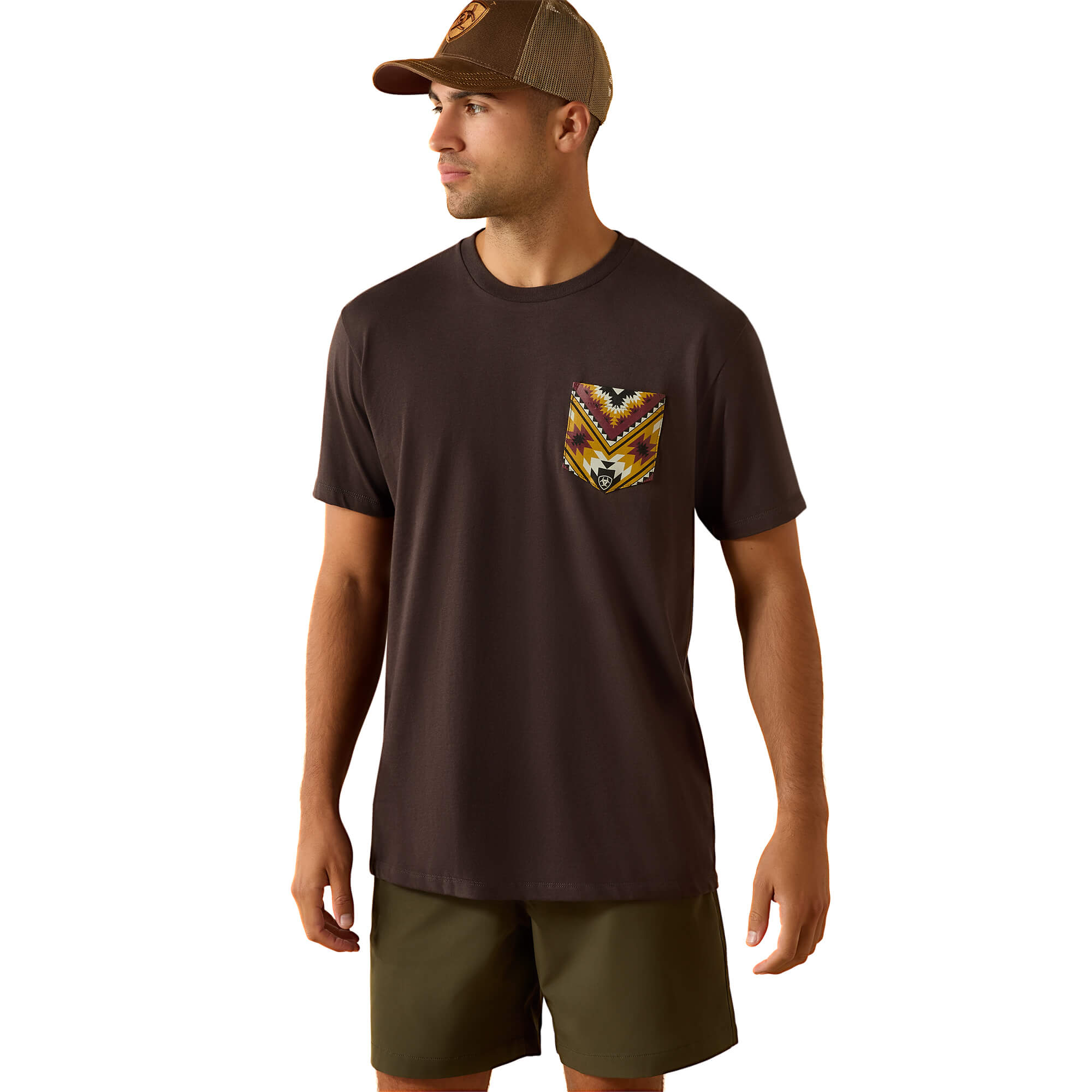 Ariat Vintage Black Southwest Longest Horn Classic Fit T-Shirt