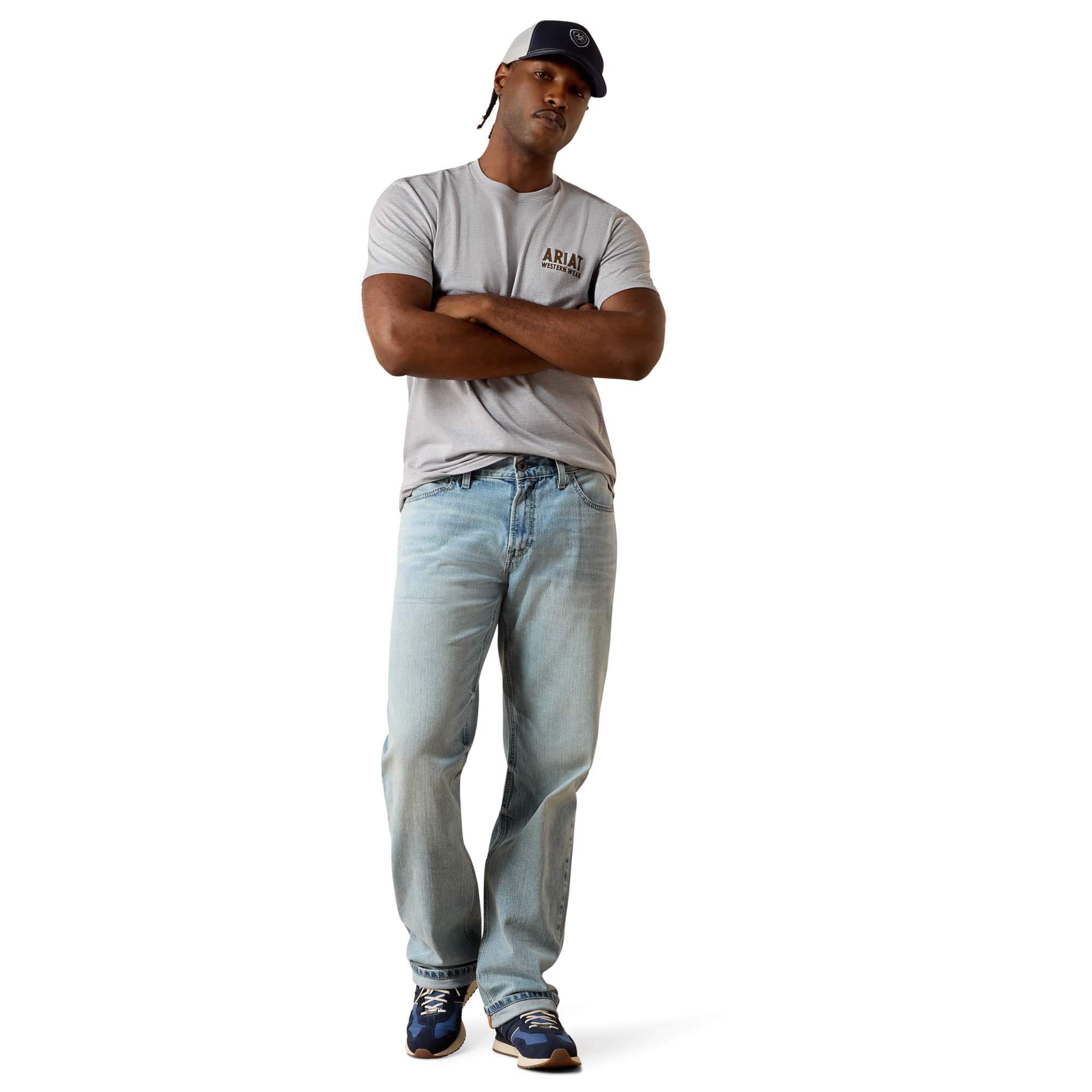 Ariat Pewter Outline Shop T-Shirt