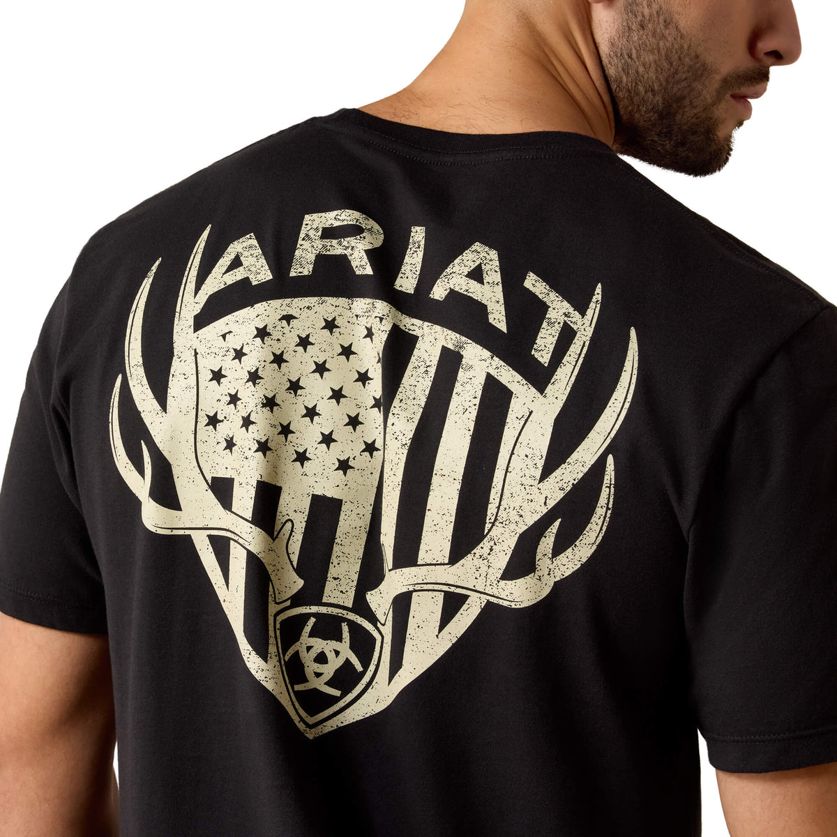 Ariat Black Euromount Patriot T-Shirt