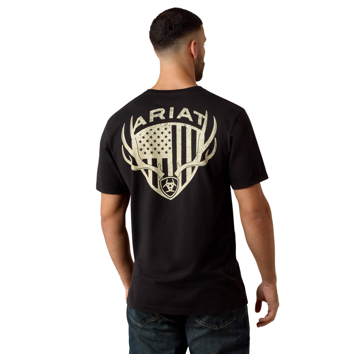 Ariat Black Euromount Patriot T-Shirt