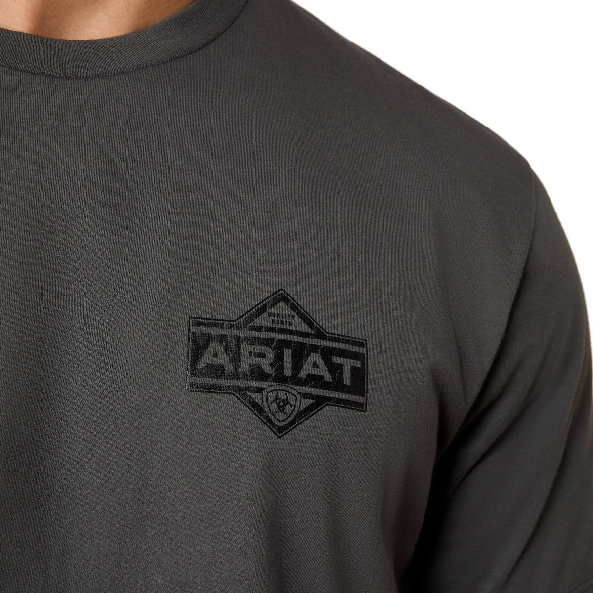 Ariat Dark Shadow Leather Diamond T-Shirt