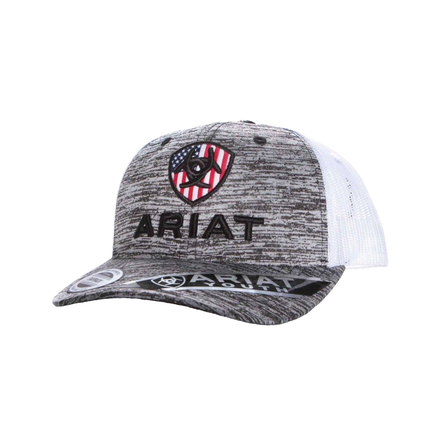 Ariat Youth Heather Grey Cap