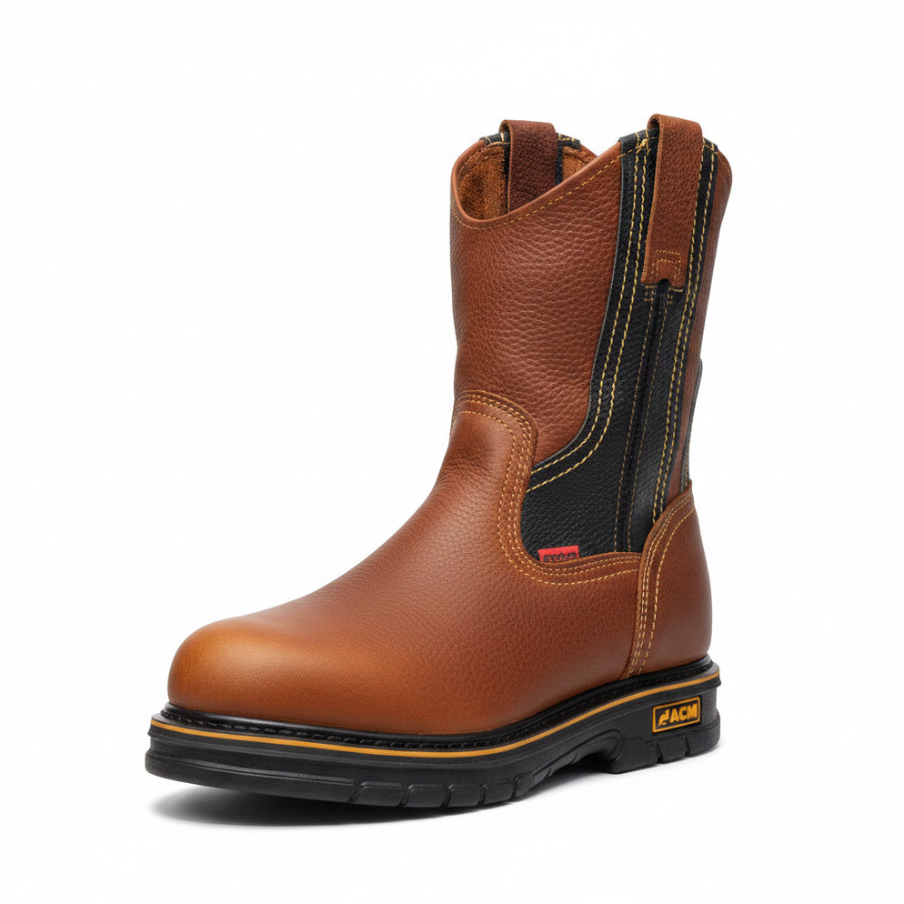 El Gallo Giro Men's Roble Flother Pull-On Work Boot