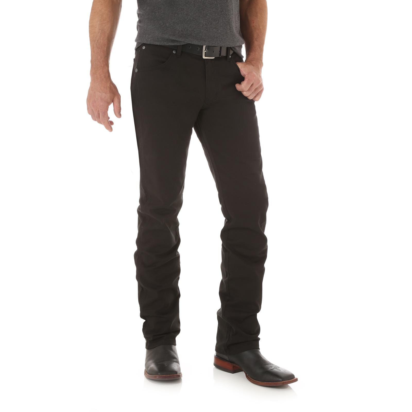 Wrangler Retro® Black Slim Straight Jean