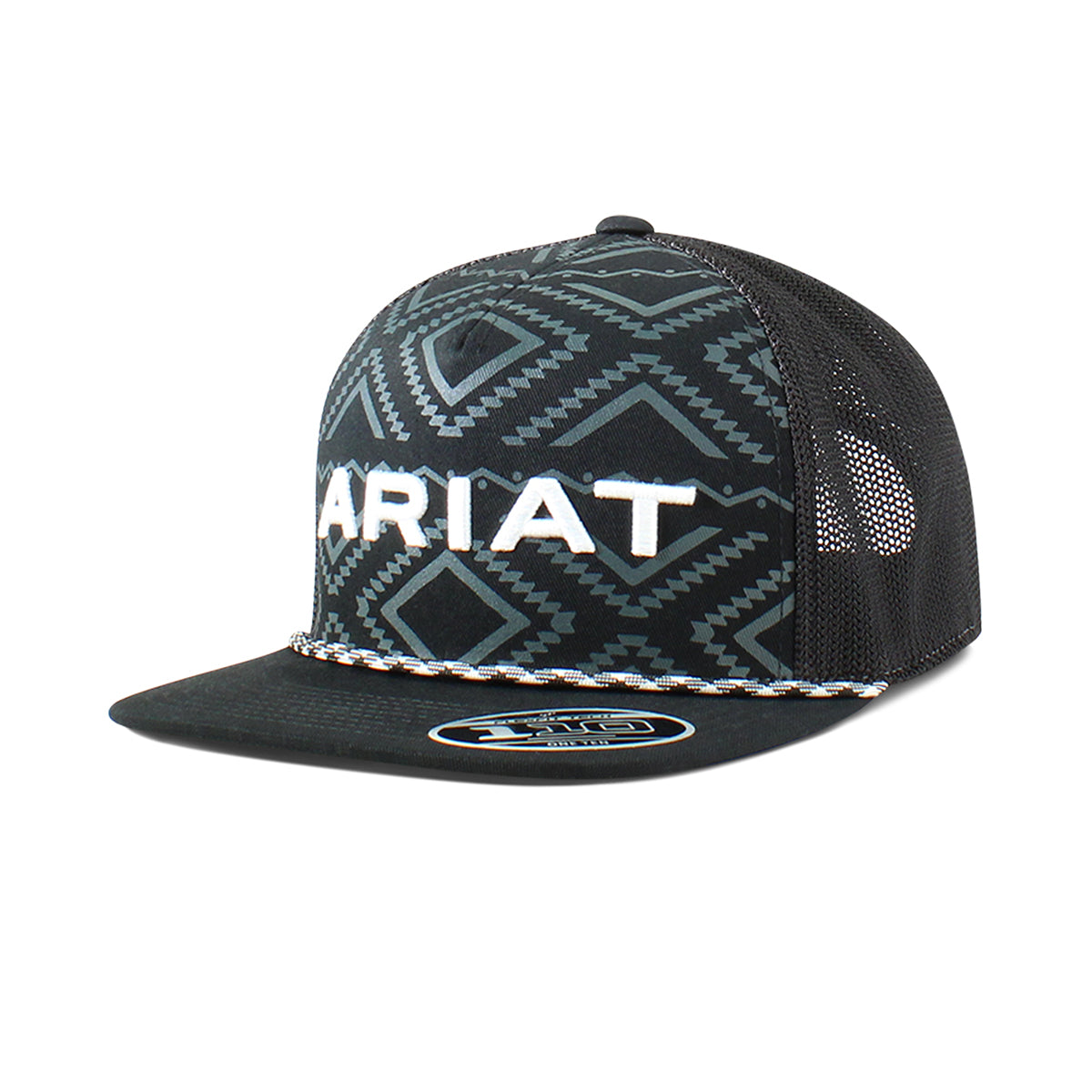 Ariat Black Aztec Rope Cap