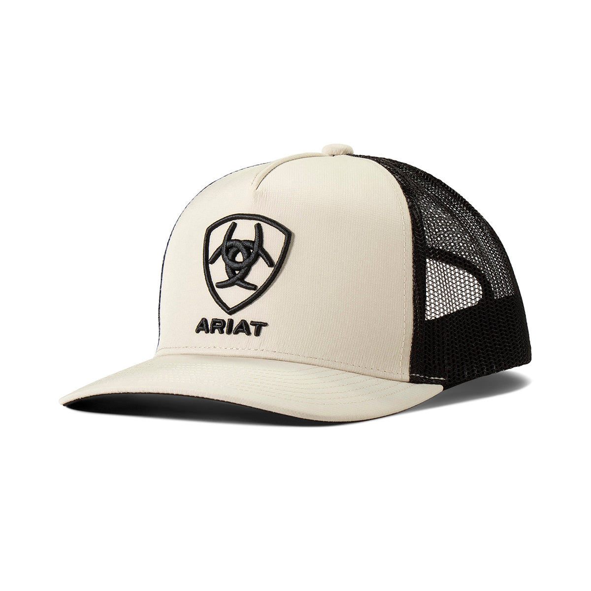Ariat Khaki & Black Logo Cap