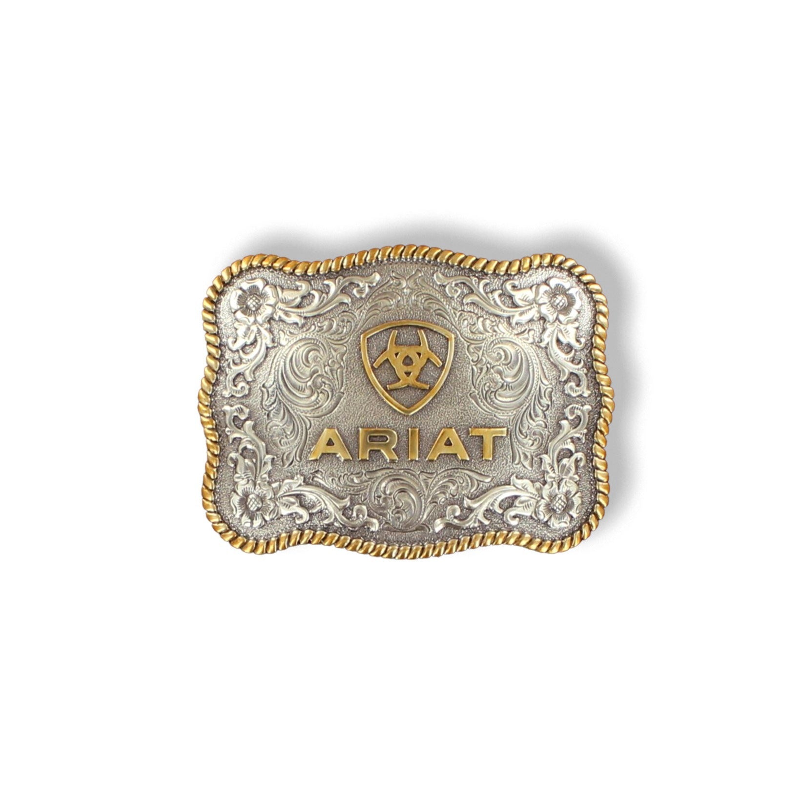 Ariat Silver and Gold Buckle