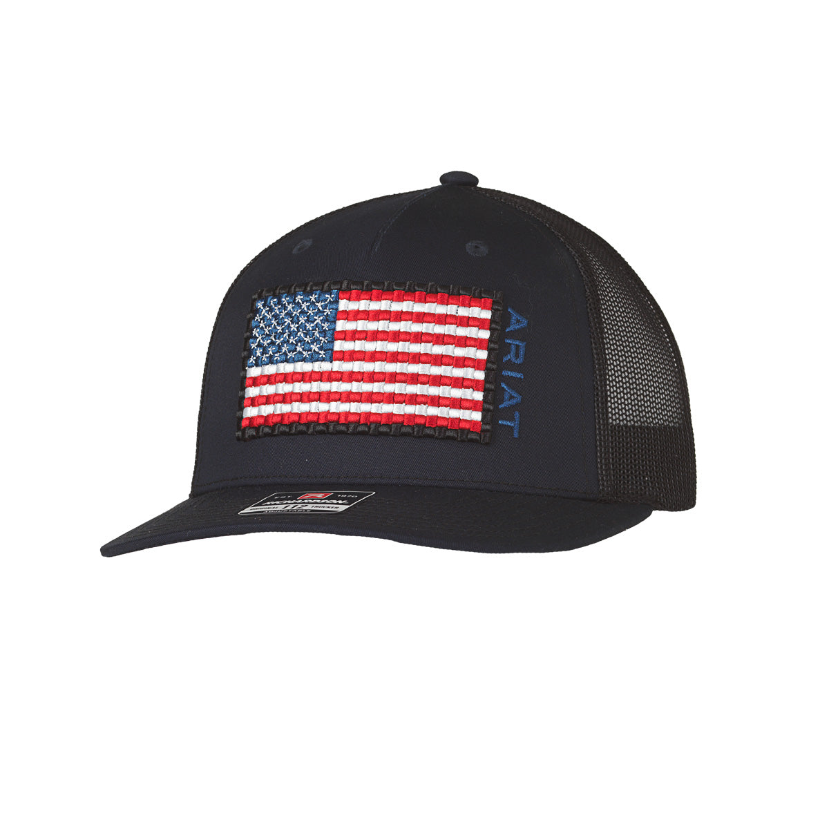 Ariat Navy & Black Usa Flag Cap