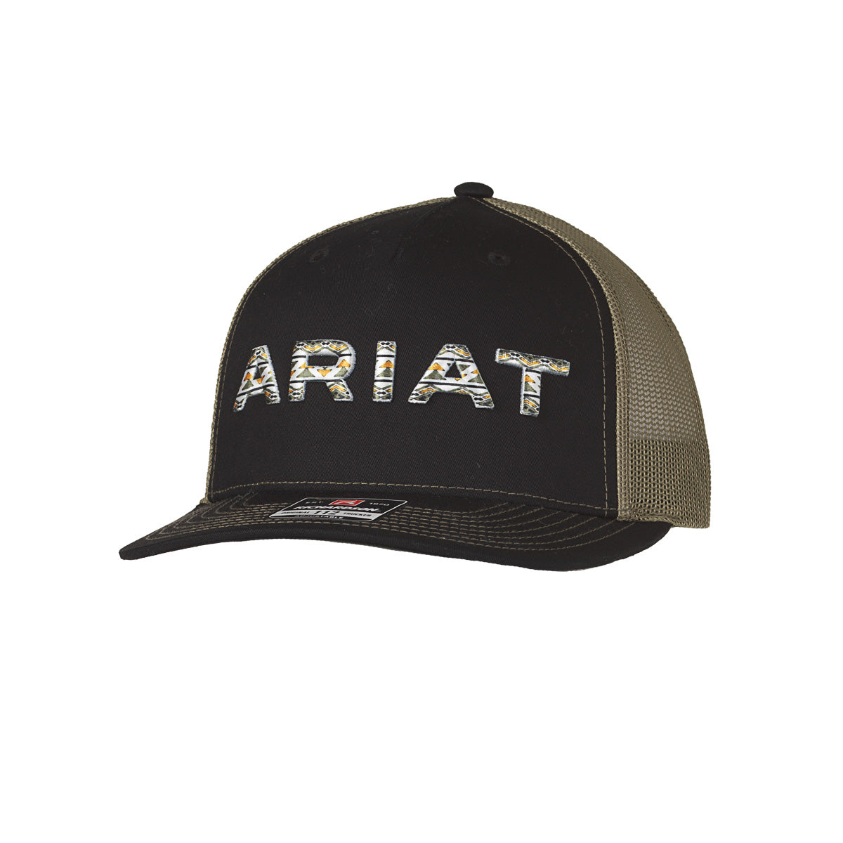 Ariat Black & Green Southwestern Cap