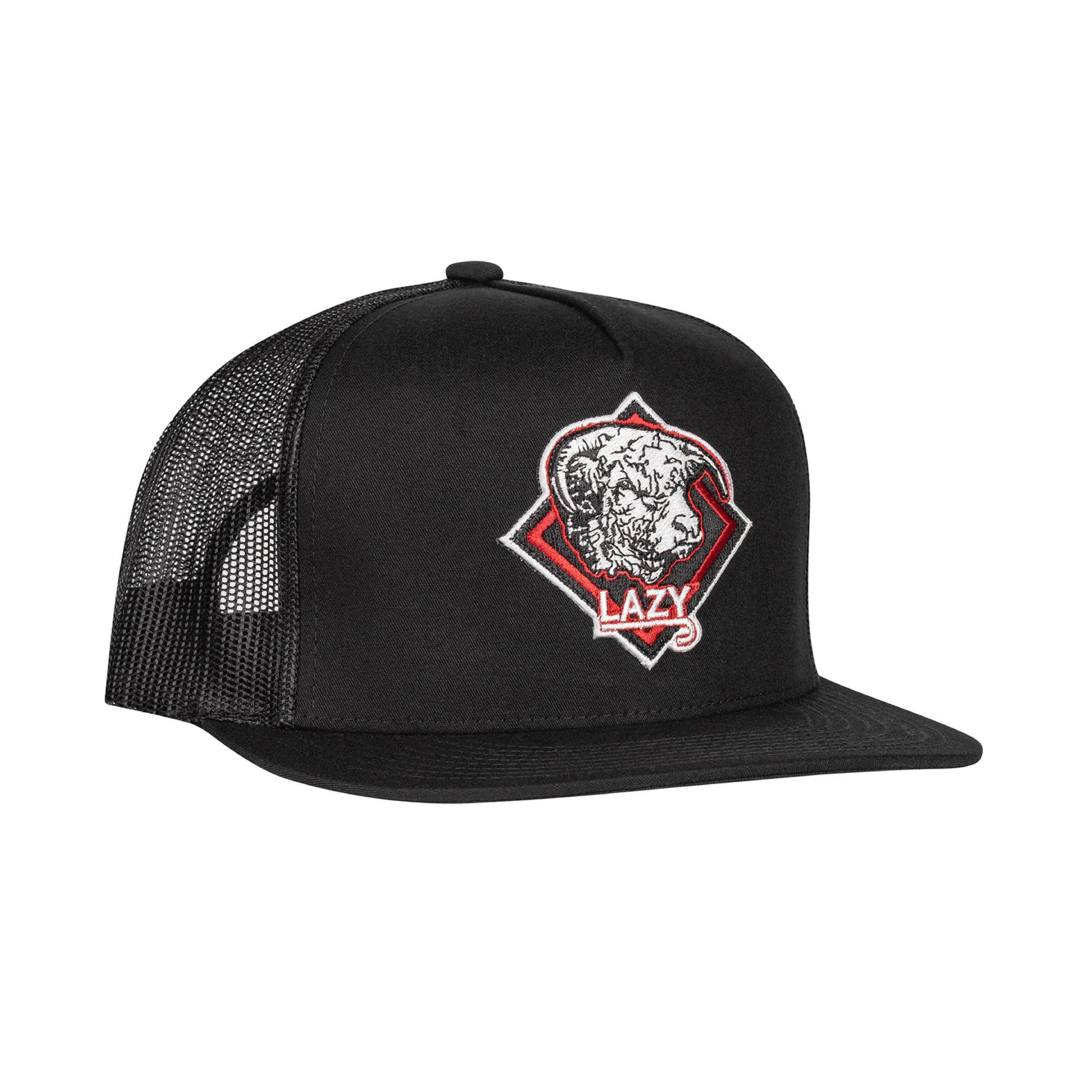 Lazy J Ranch Wear Black Diamond Hereford Patch Cap
