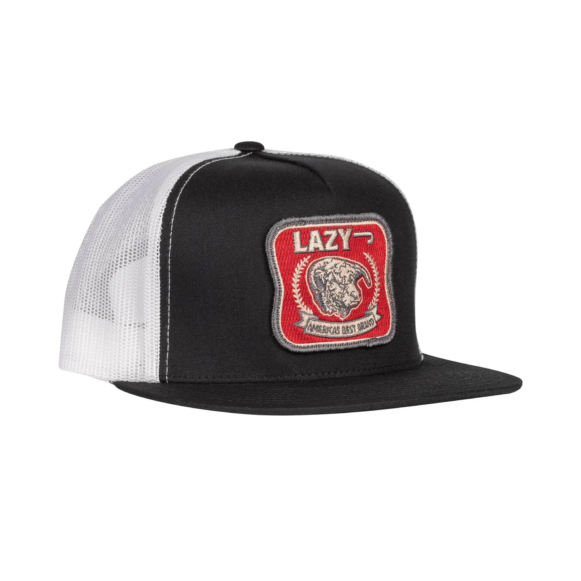 Lazy J Ranch Wear Black & White America's Best Cap