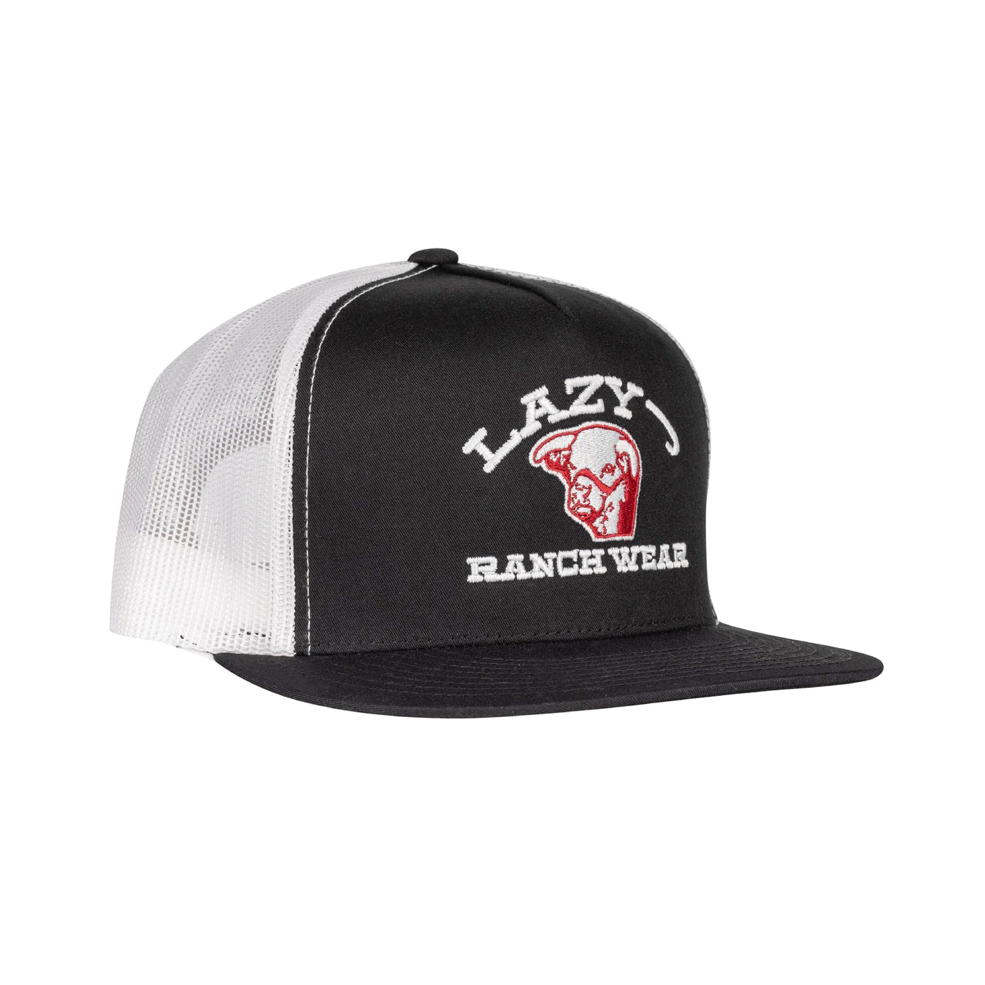 Lazy J Ranch Wear Black & White Show Time Cap