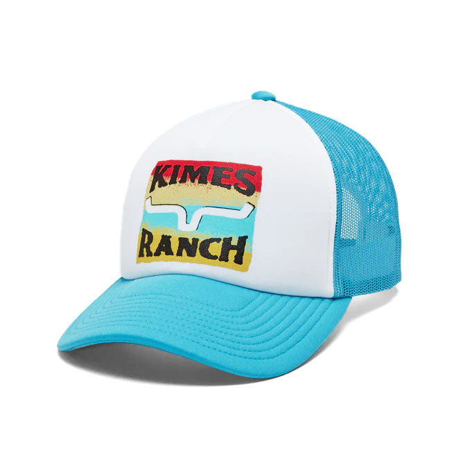 Kimes Ranch Block Party Turquoise Cap