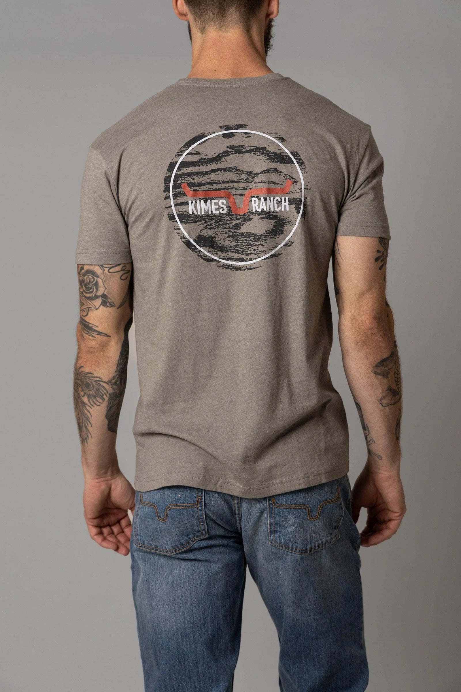 Kimes Ranch Woody Stone Grey T-Shirt