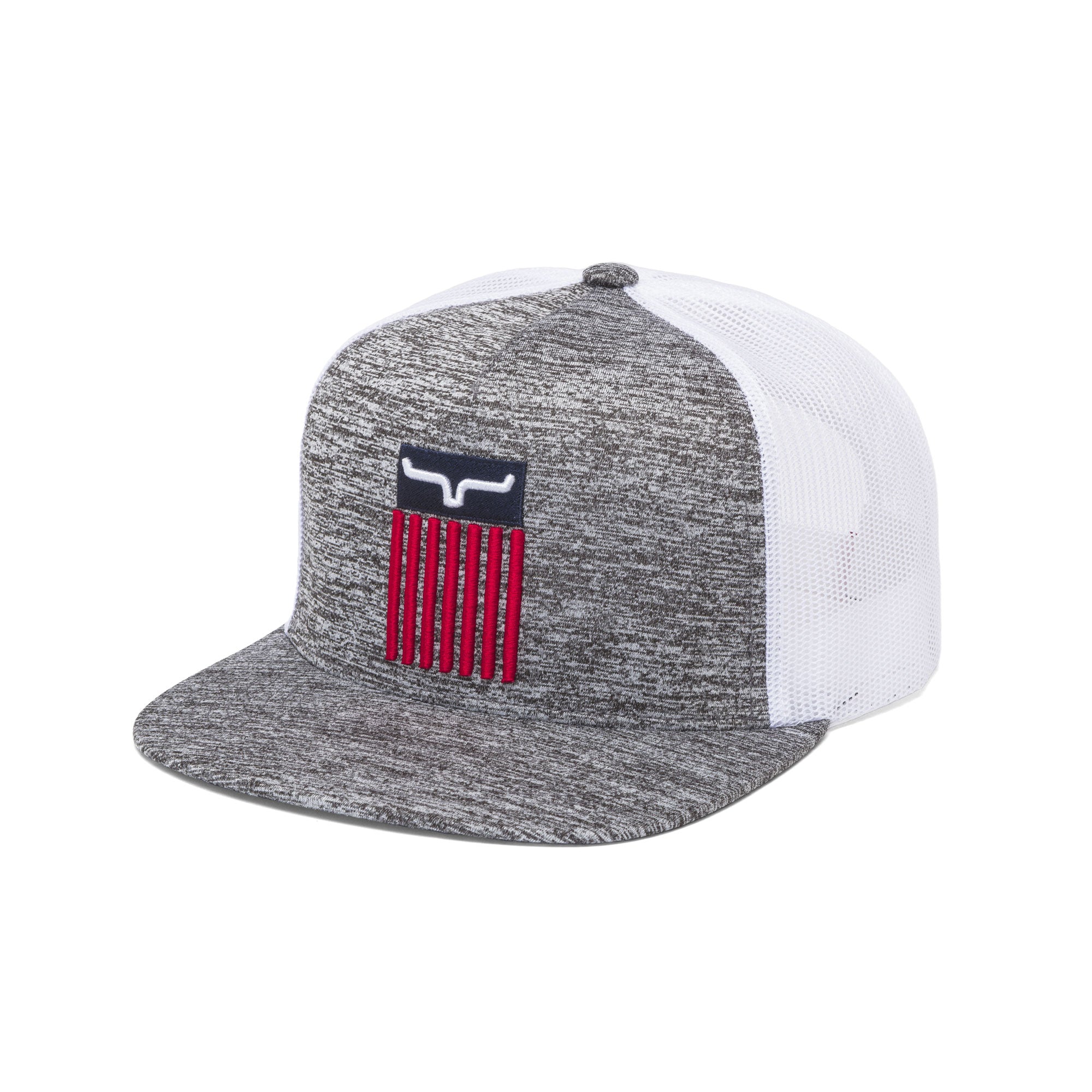 Kimes Ranch Heather Grey Cody Trucker Cap