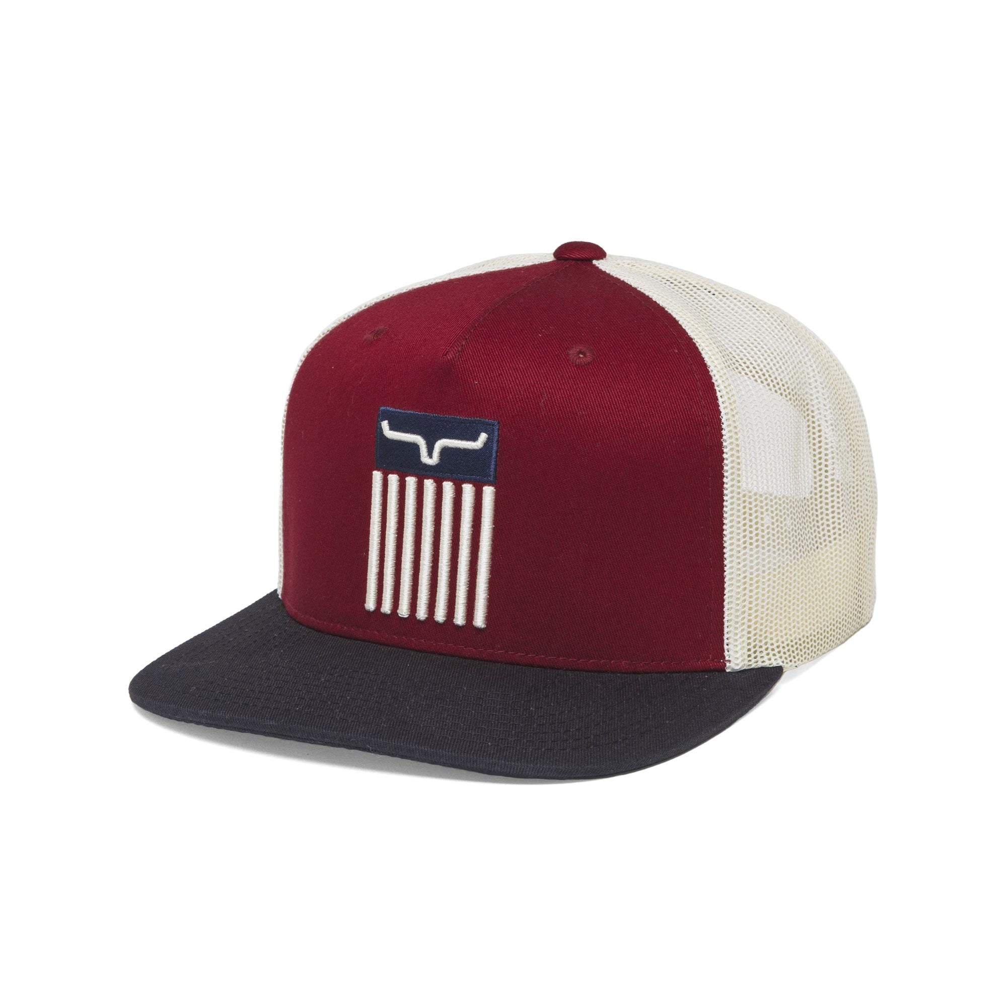 Kimes Ranch Burgundy Cody Trucker Cap