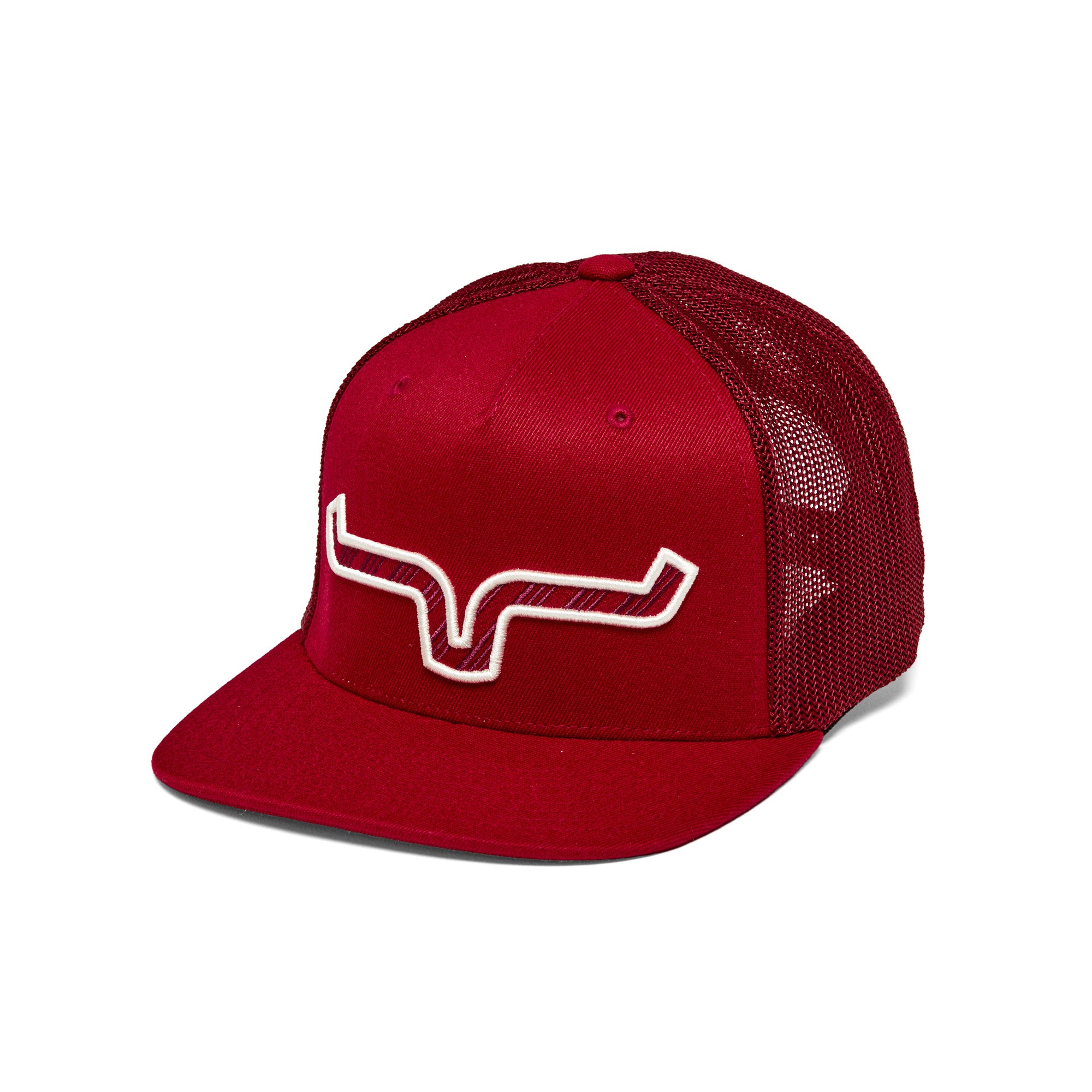 Kimes Ranch Dark Red Nite Train Trucker Cap