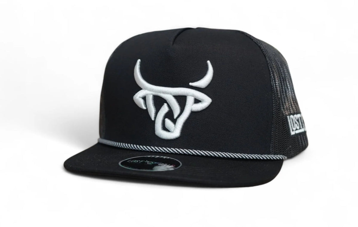 Lost Calf Black XL Trucker Cap