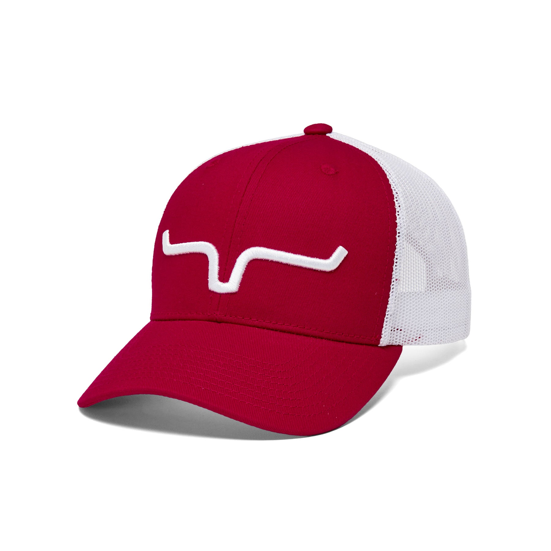 Kimes Ranch Red Weekly Americana Trucker Cap