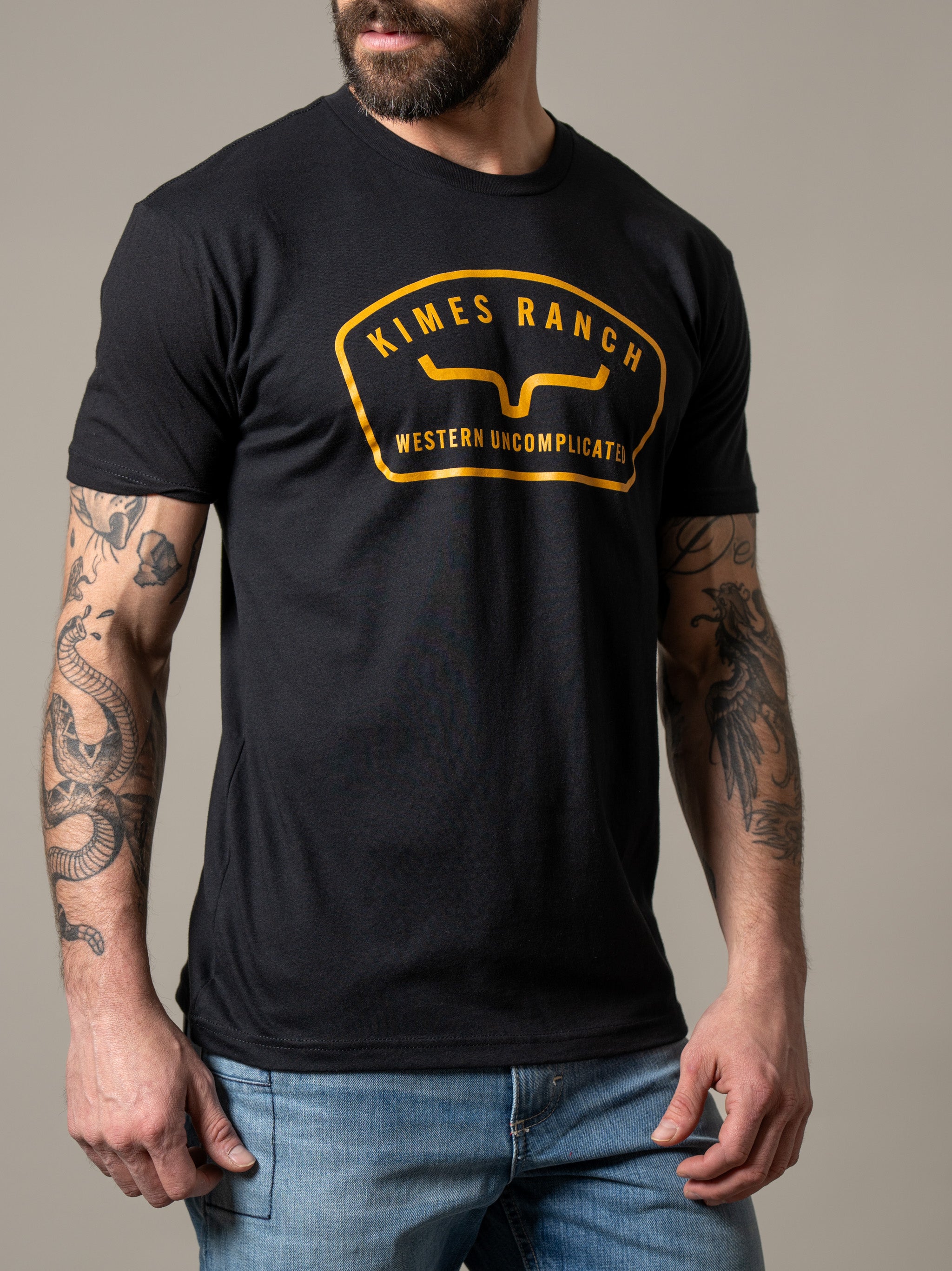 Kimes Ranch Black Hunton T-Shirt
