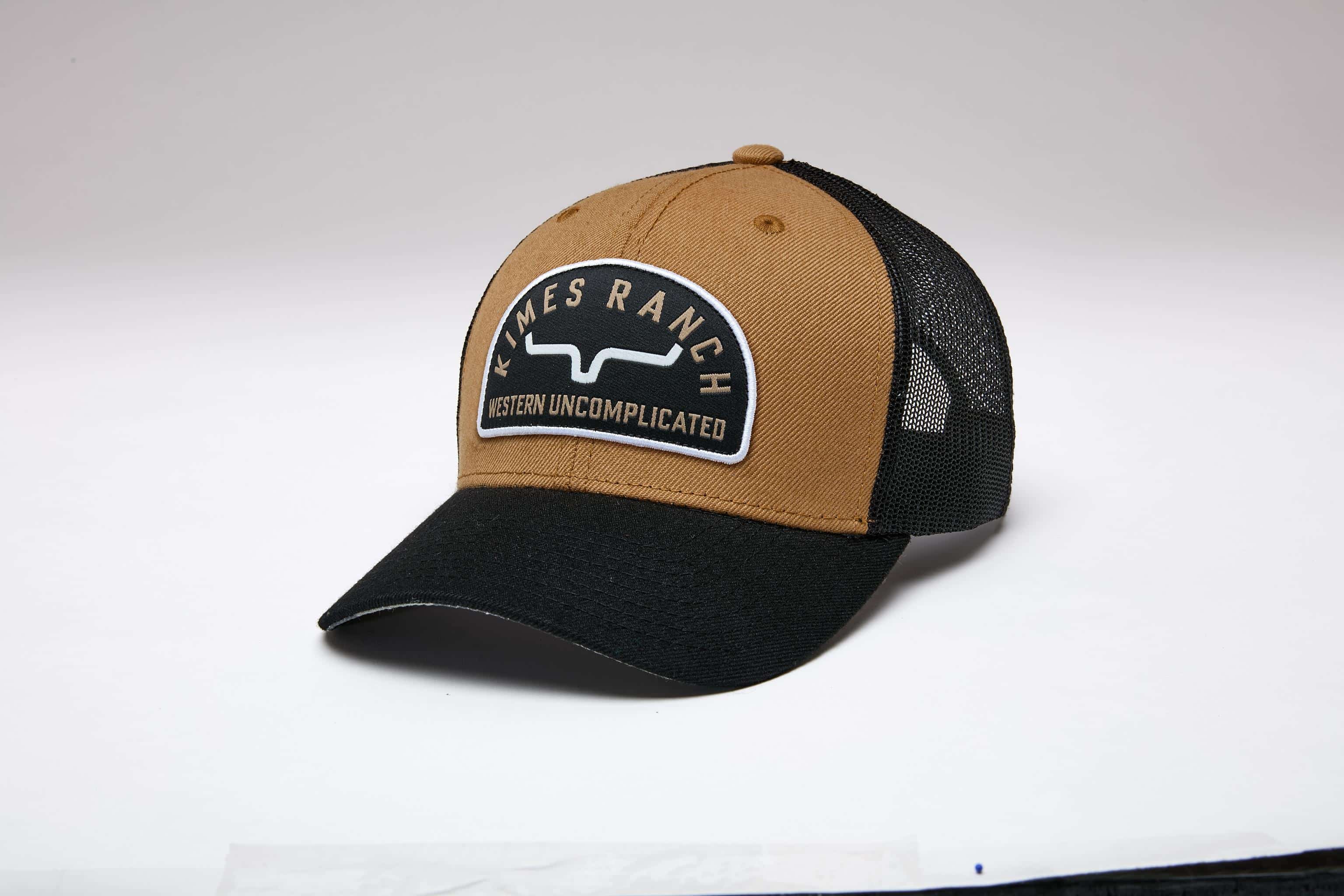 Kimes Ranch WW Brown & Black North Forty Trucker Cap