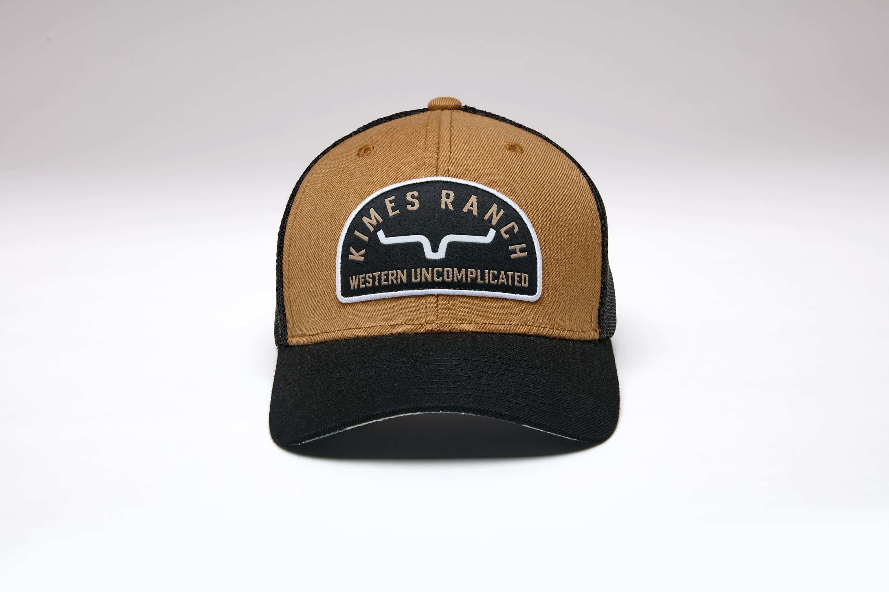Kimes Ranch WW Brown & Black North Forty Trucker Cap