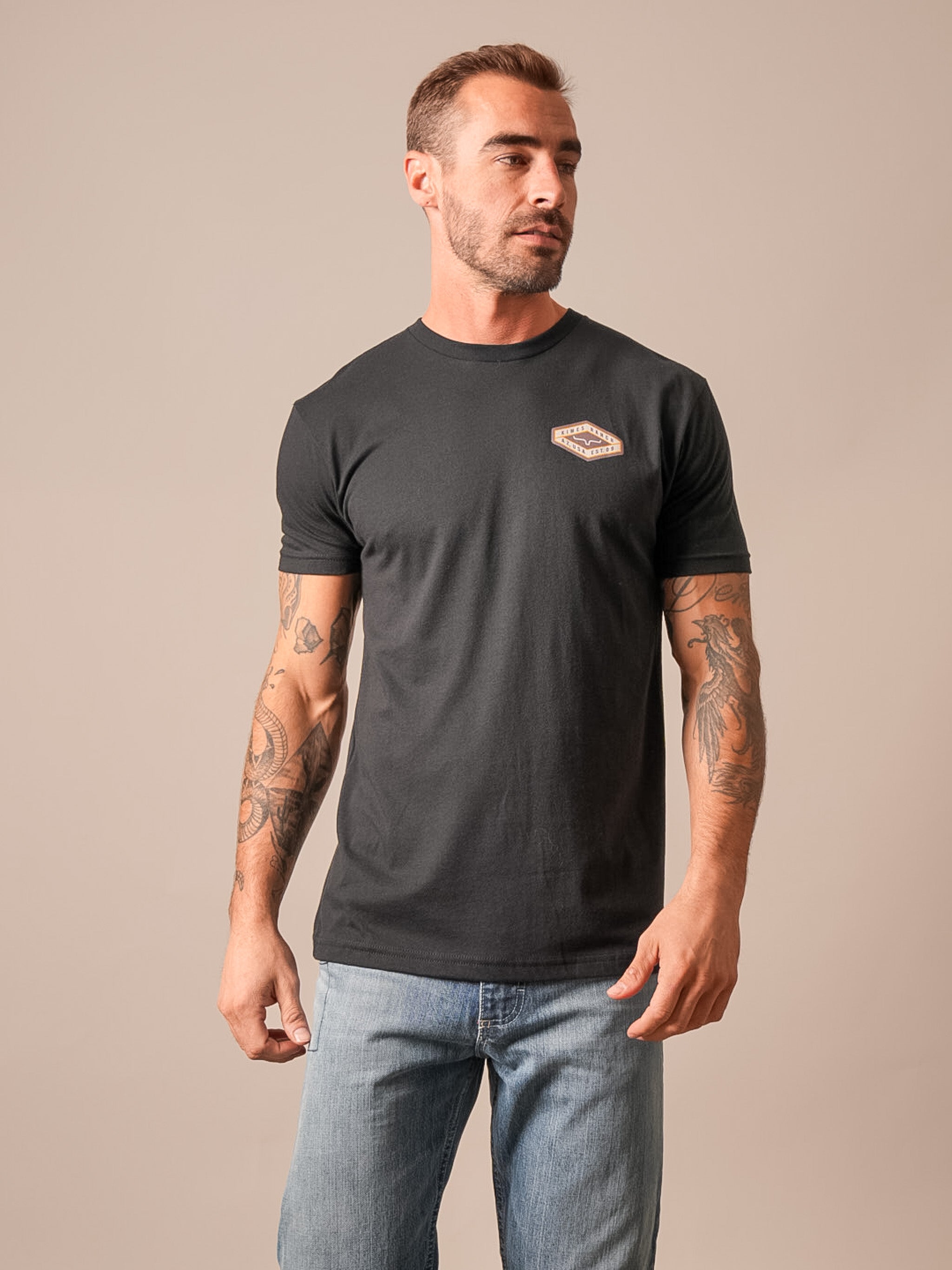 Kimes Ranch Black Boxer T-Shirt