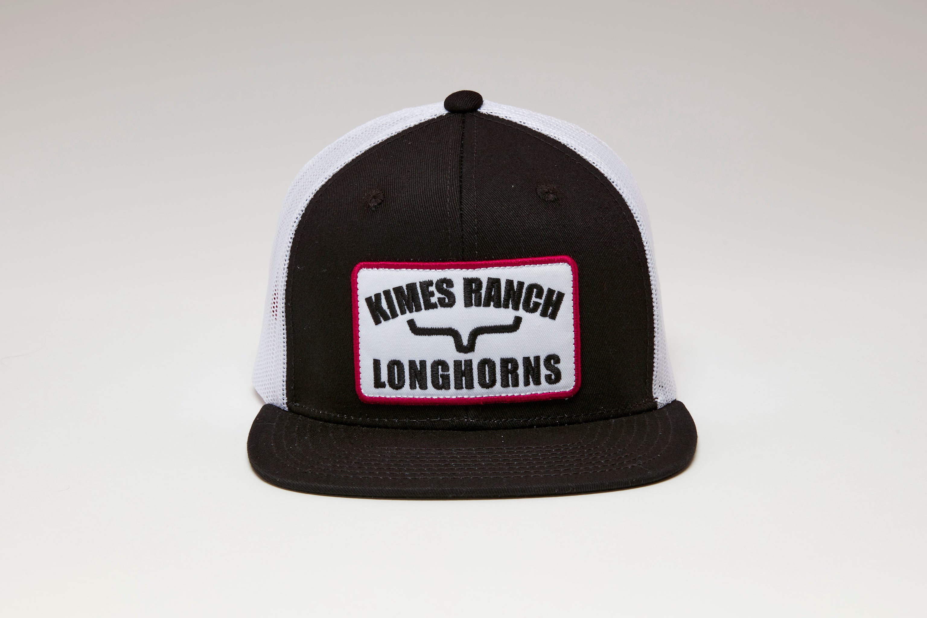 Kimes Ranch Black & White LJC Trucker Cap