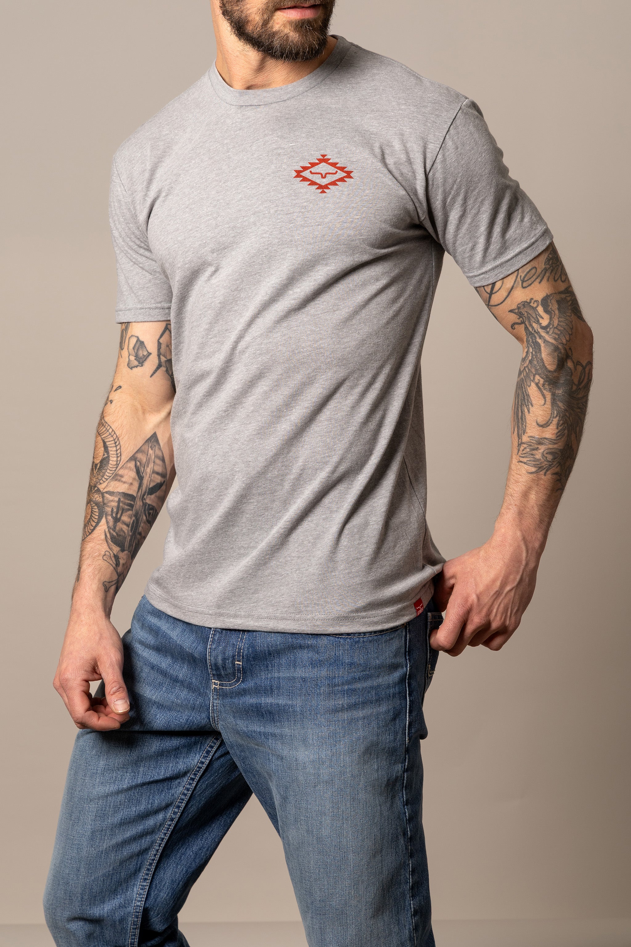 Kimes Ranch San Juan Grey Heather T-Shirt