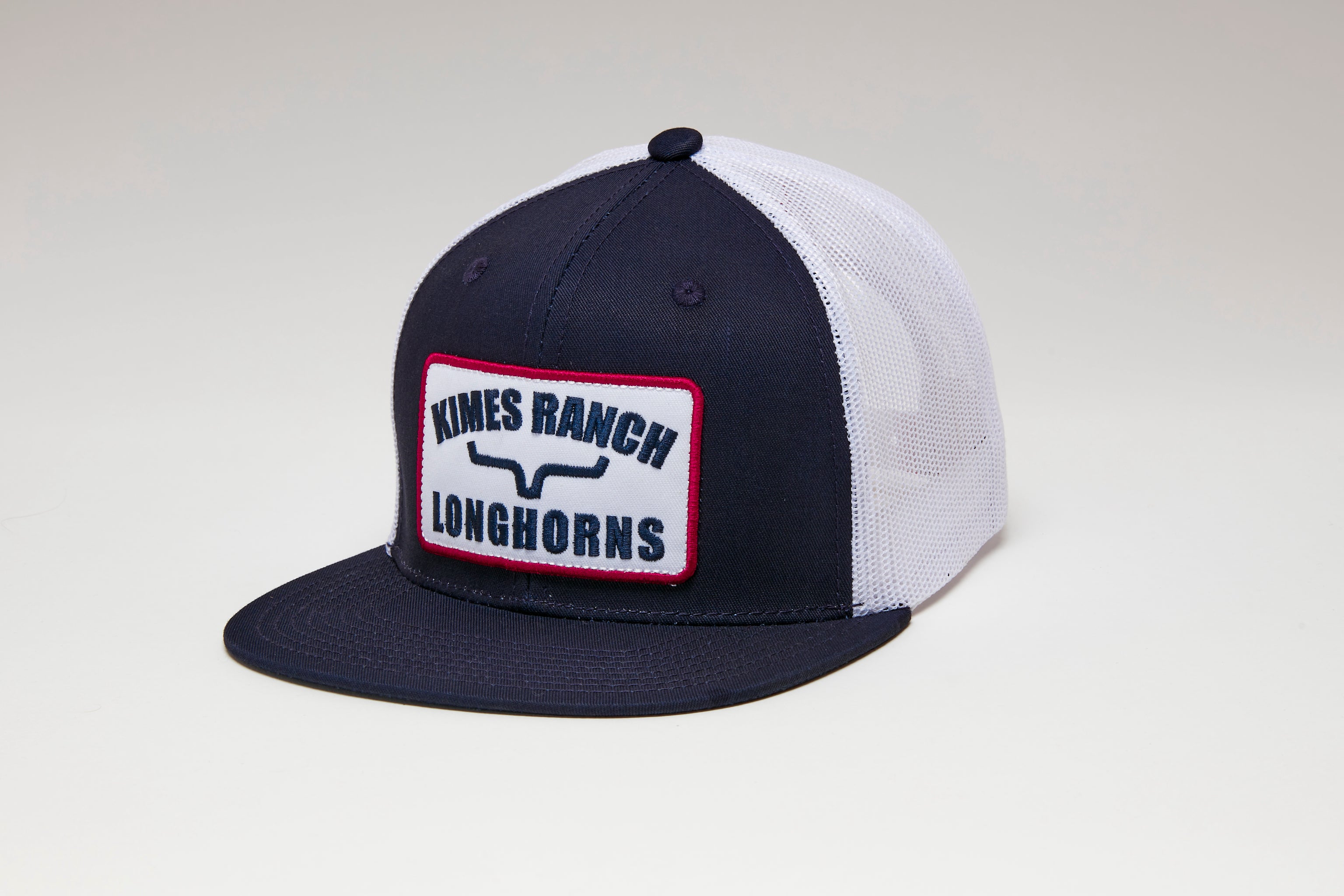 Kimes Ranch Navy & White LJC Trucker Cap