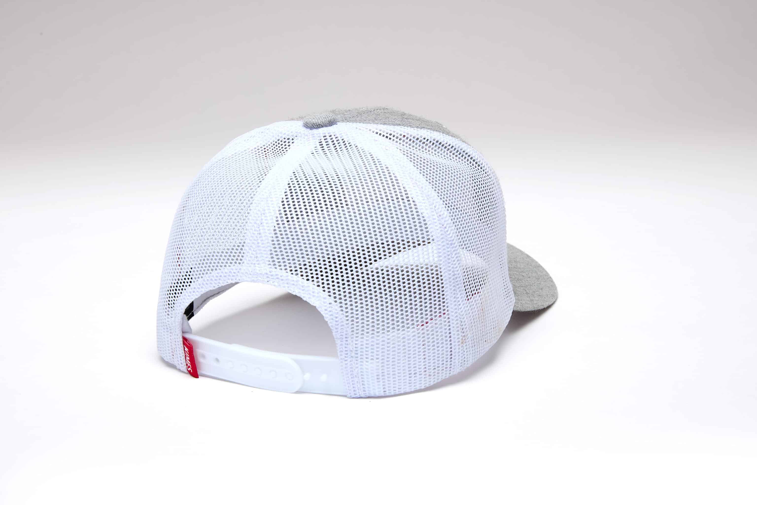 Kimes Ranch Grey Heather Railway Trucker Cap