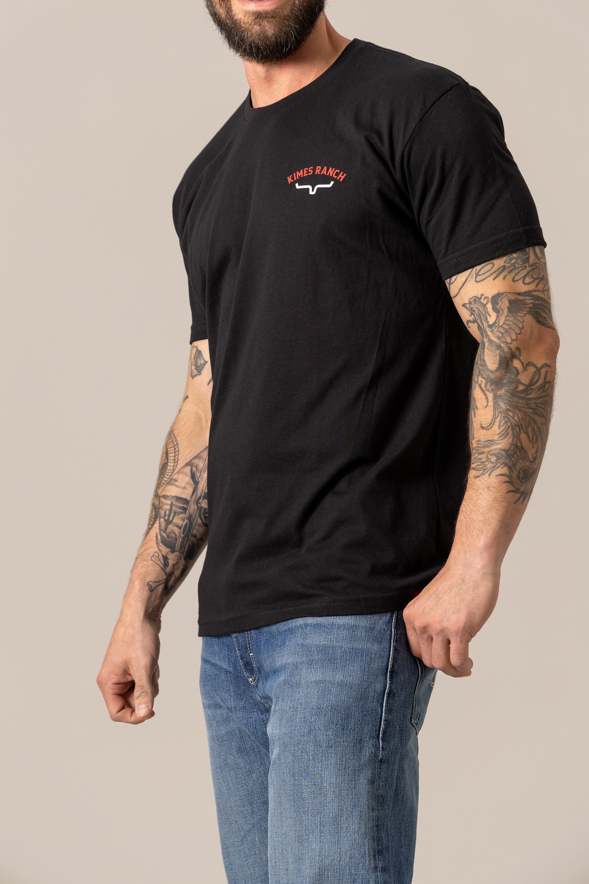 Kimes Ranch Bandera Black T-Shirt