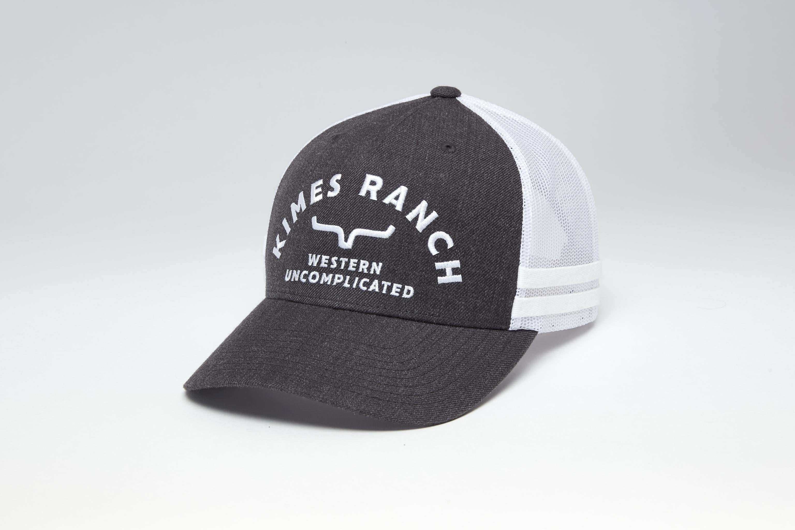Kimes Ranch Heather Charcoal & White Cantor Trucker Cap