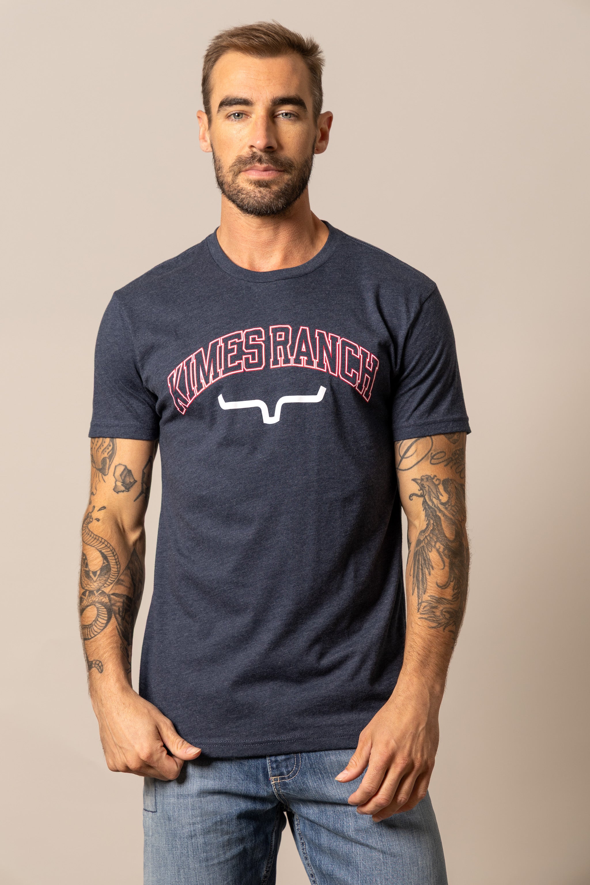 Kimes Ranch KR University Midnight Navy T-Shirt