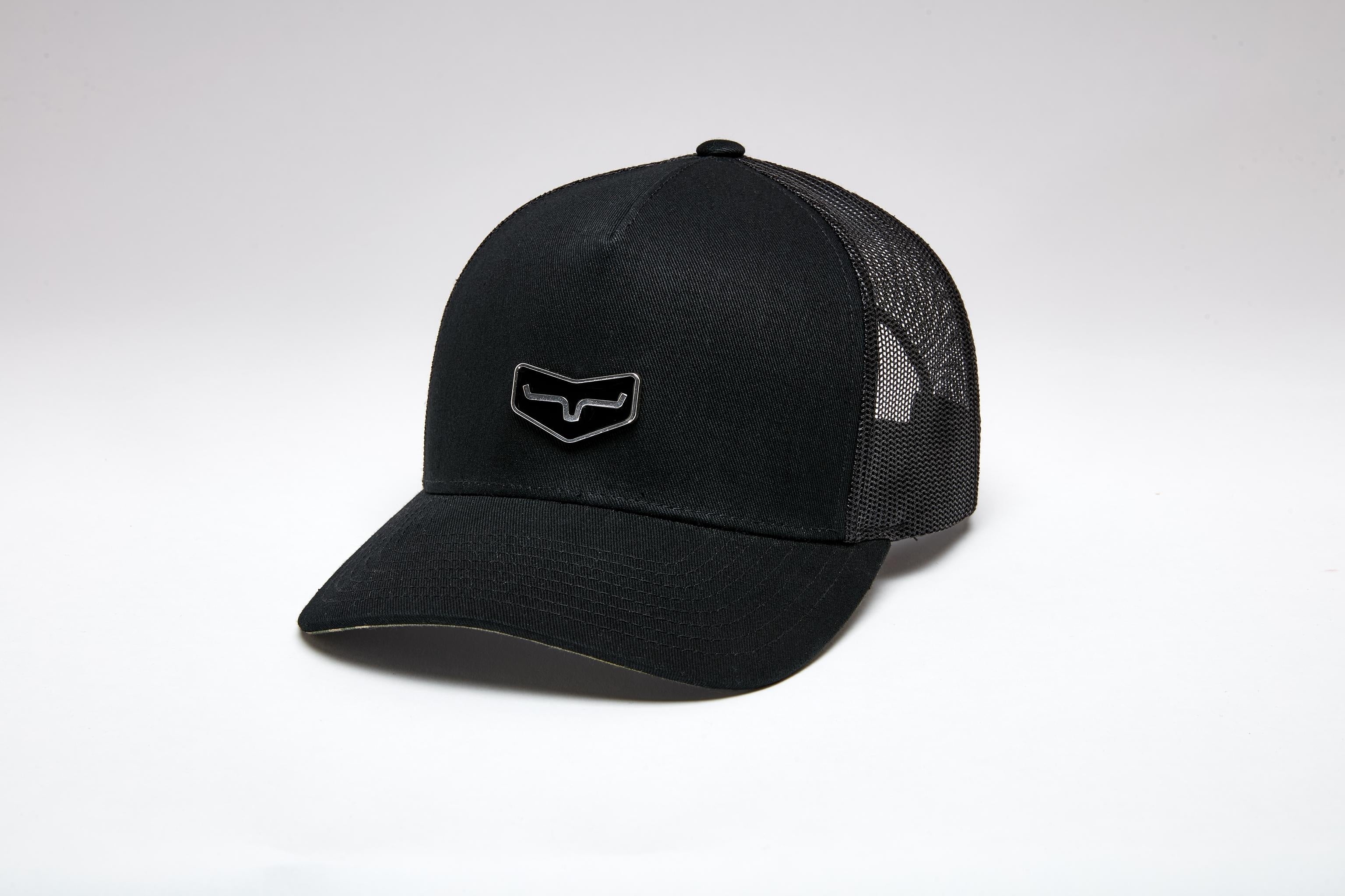 Kimes Ranch Black Alcatraz Trucker Cap