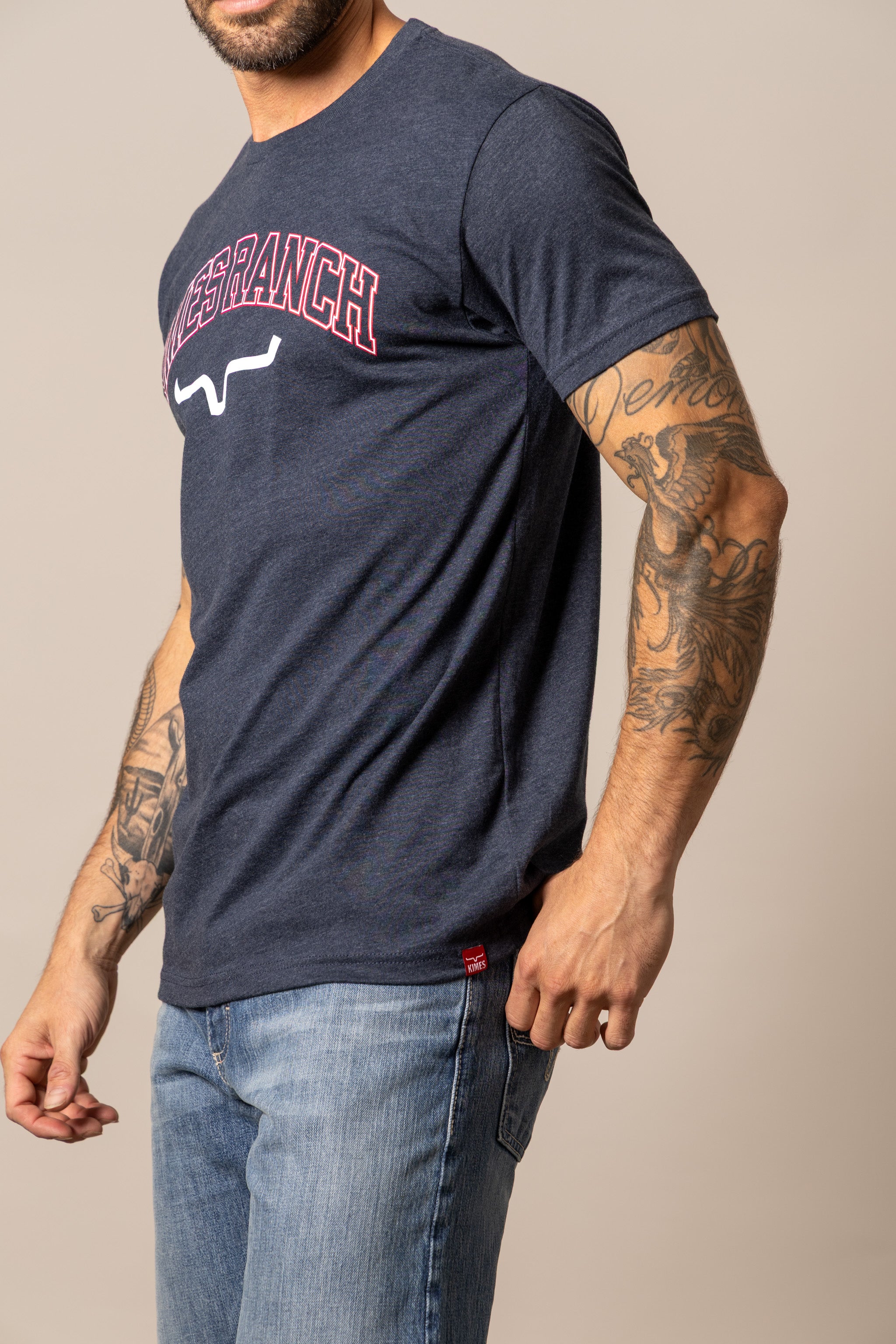 Kimes Ranch KR University Midnight Navy T-Shirt