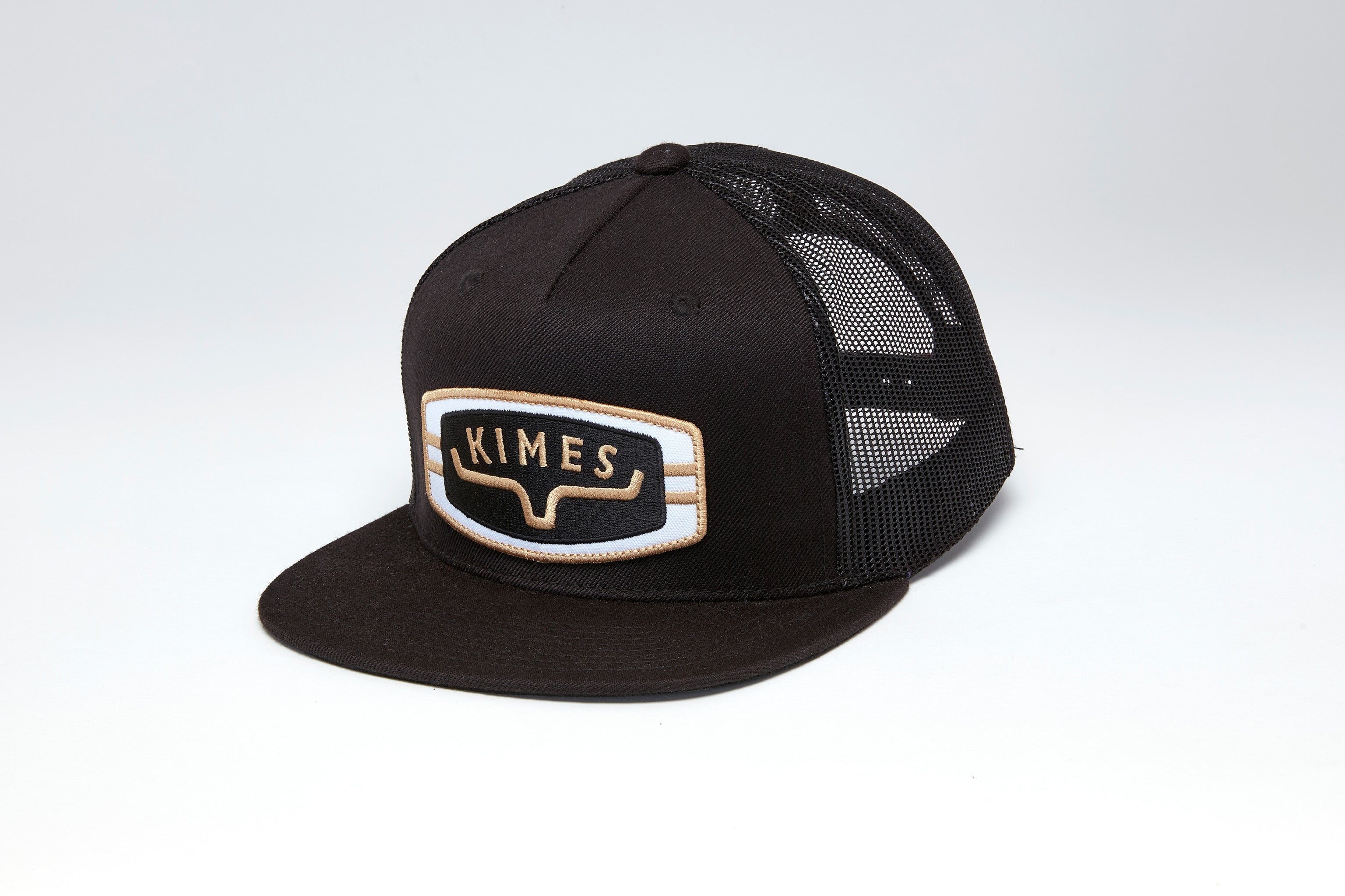 Kimes Ranch Black Craftsman Trucker Cap