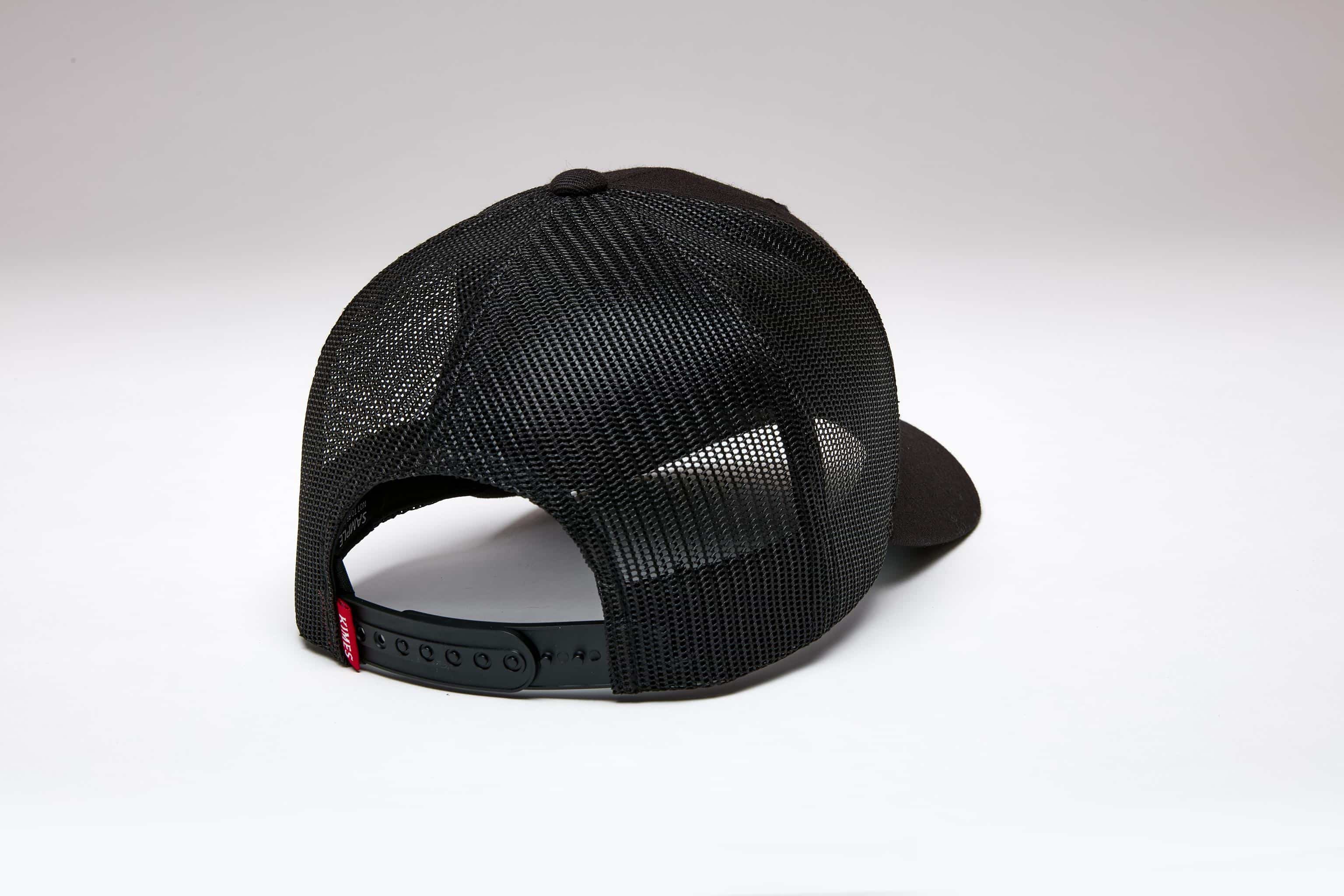 Kimes Ranch Black Carson Trucker Cap