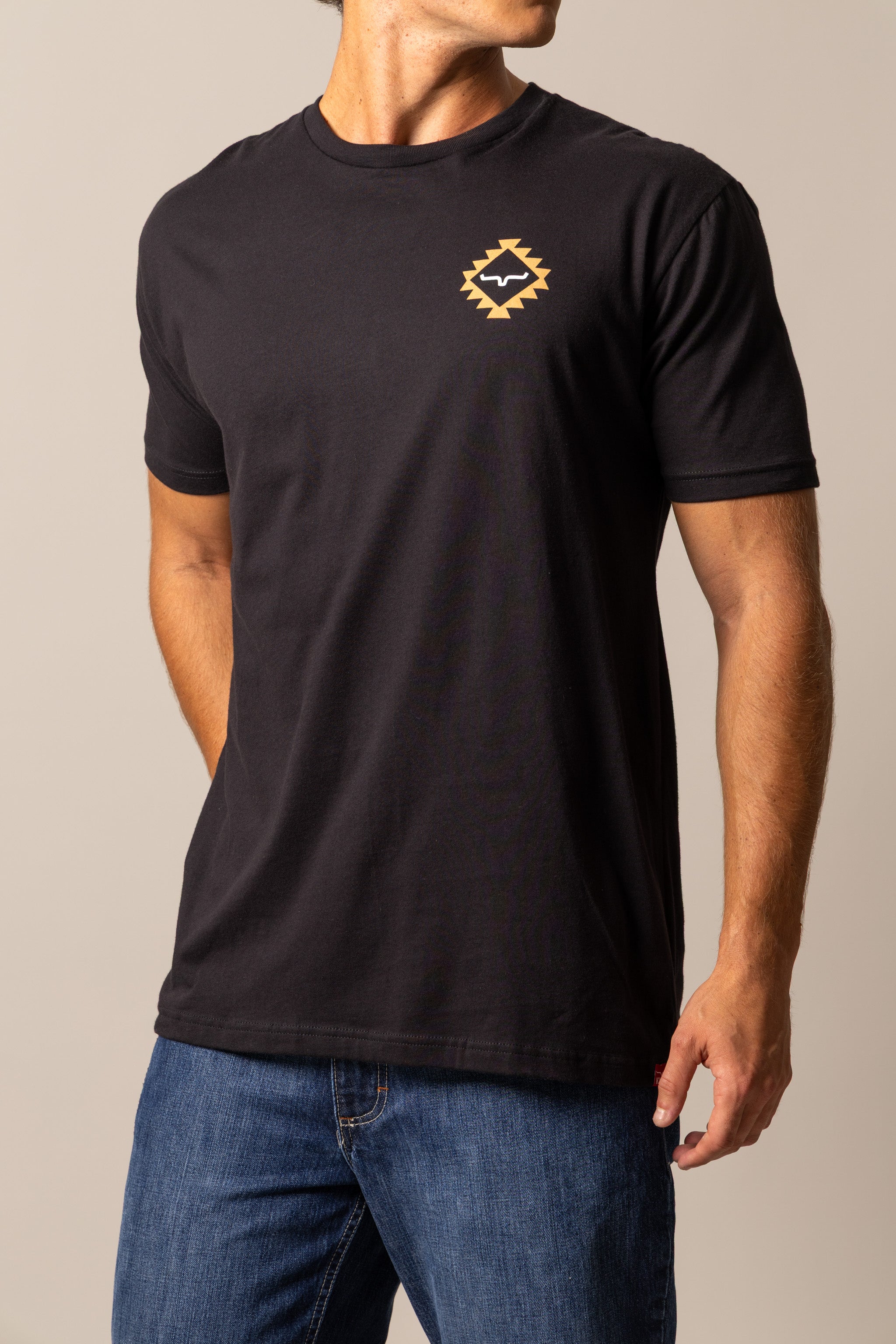 Kimes Ranch Vaughn Black T-Shirt