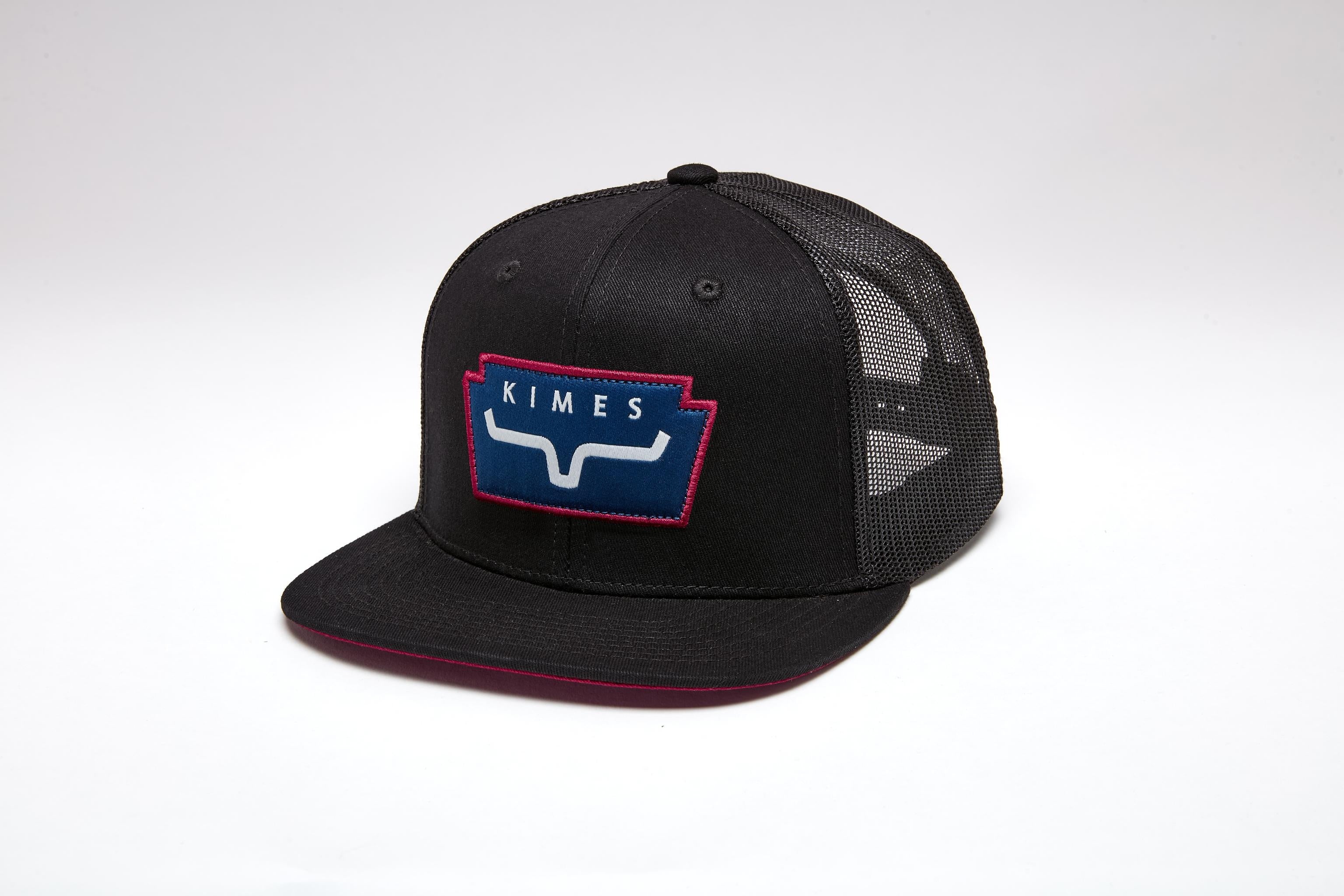 Kimes Ranch Black Texola Trucker Cap