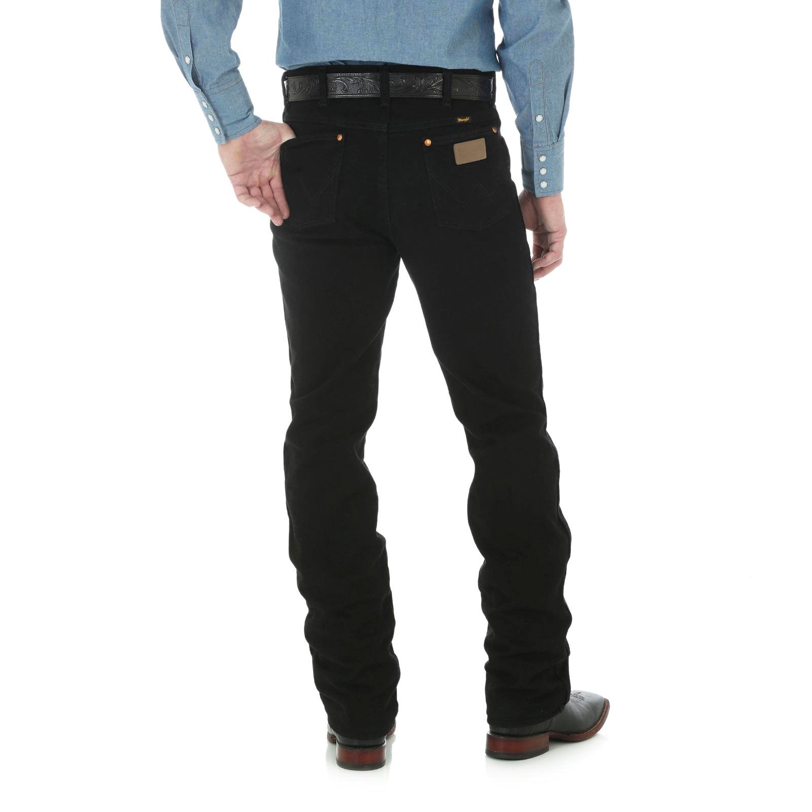 Wrangler Cowboy Cut® Shadow Black Slim Fit