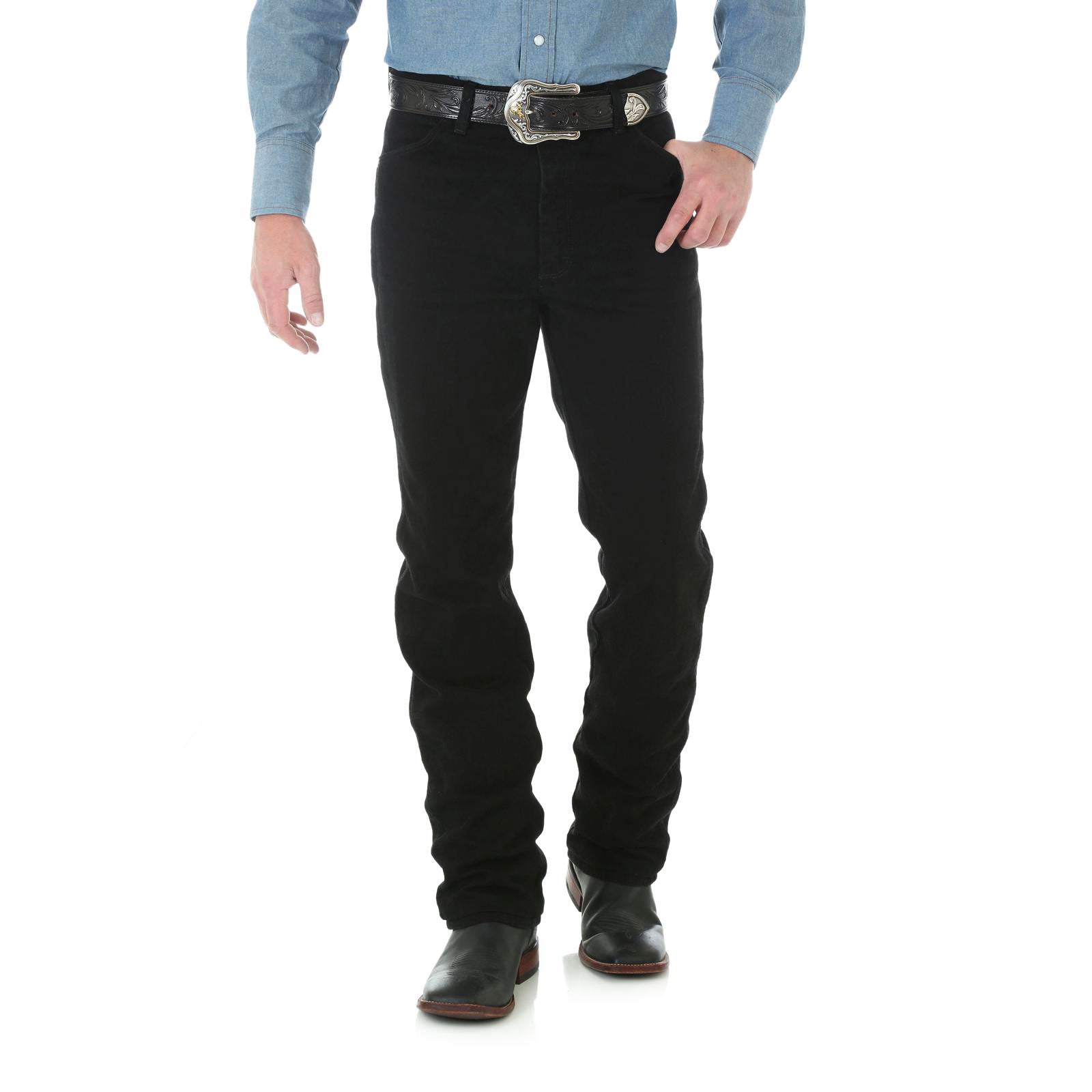 Wrangler Cowboy Cut® Shadow Black Slim Fit