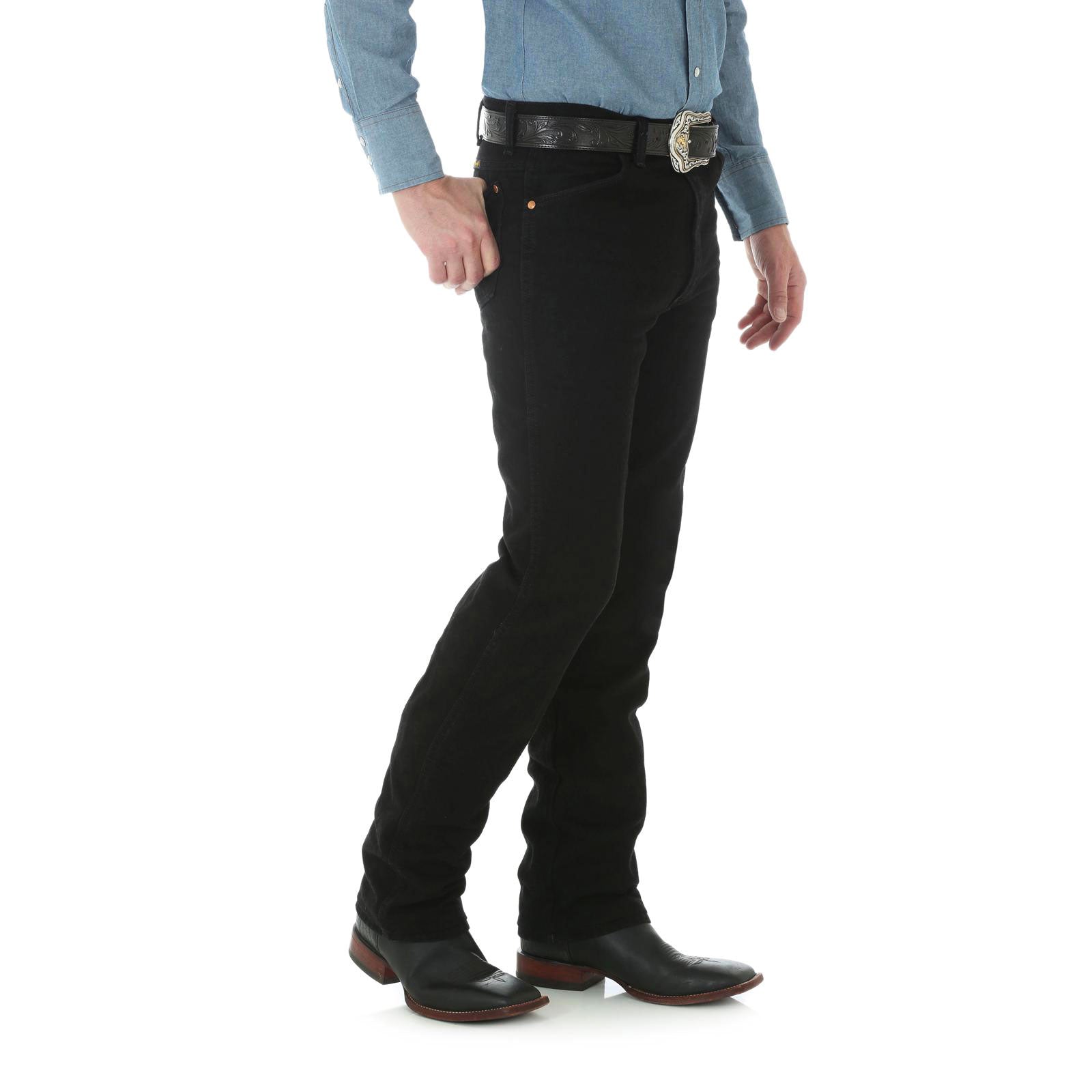Wrangler Cowboy Cut® Shadow Black Slim Fit