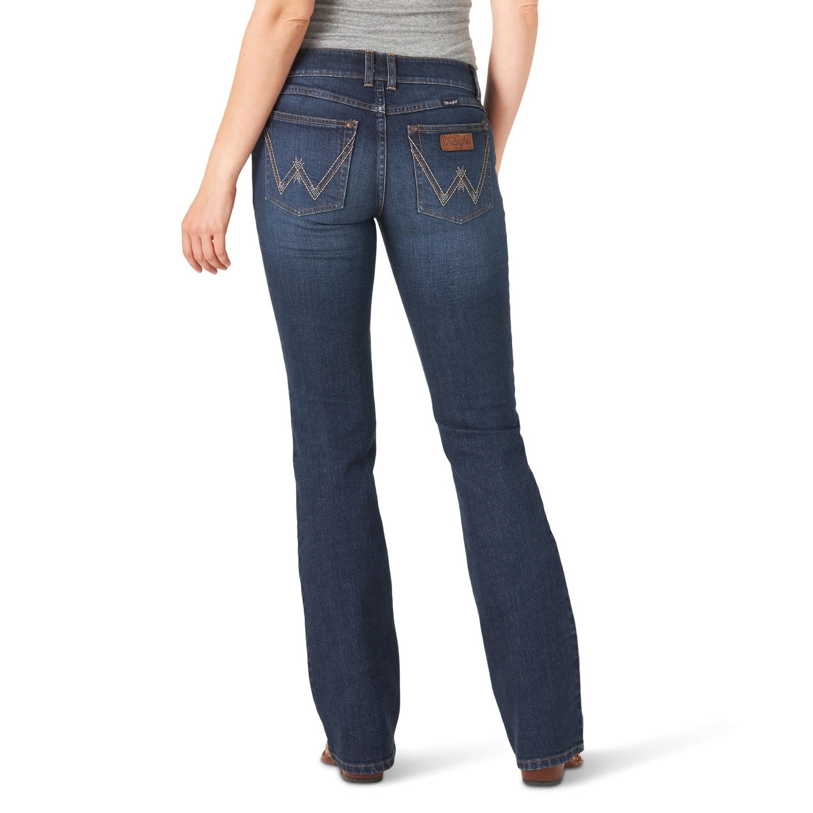 Wrangler® Retro Mae Hadley Mid Rise Bootcut
