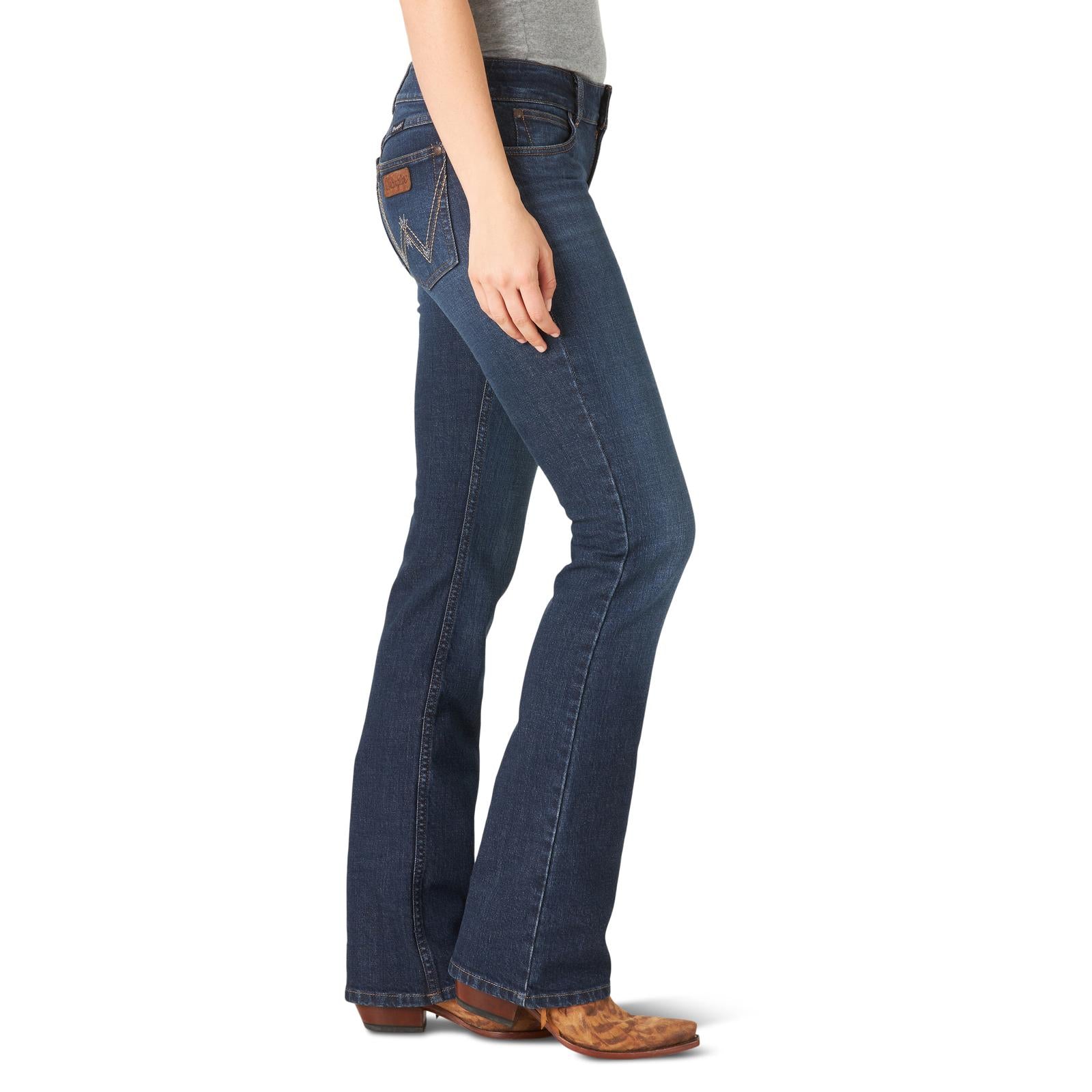 Wrangler® Retro Mae Hadley Mid Rise Bootcut