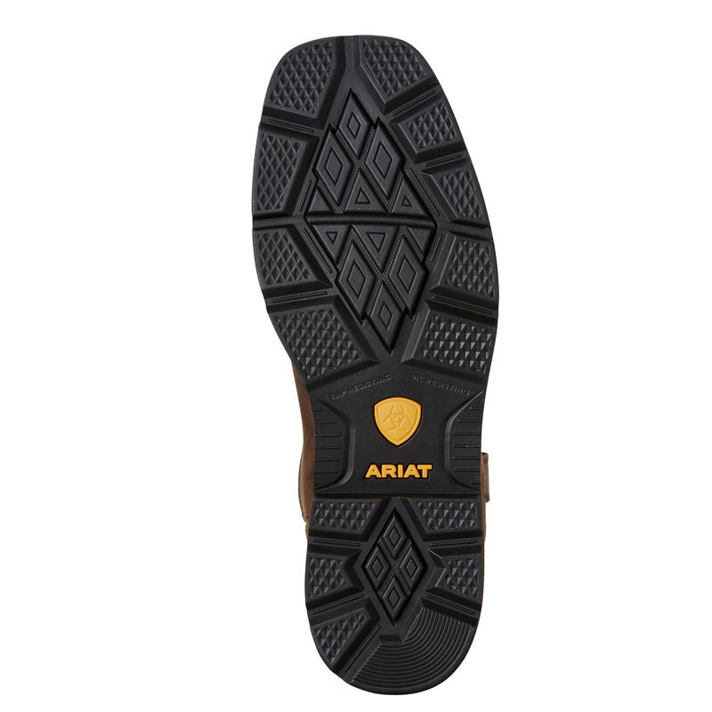 Ariat Men's Brown Groundbreaker Wide Square Toe Work Boot