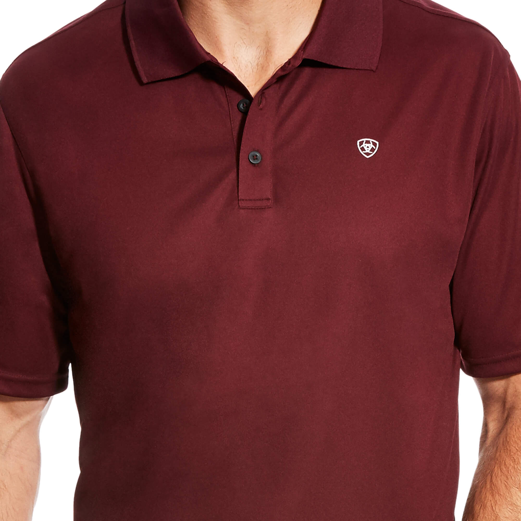 Ariat Maroon TEK Polo