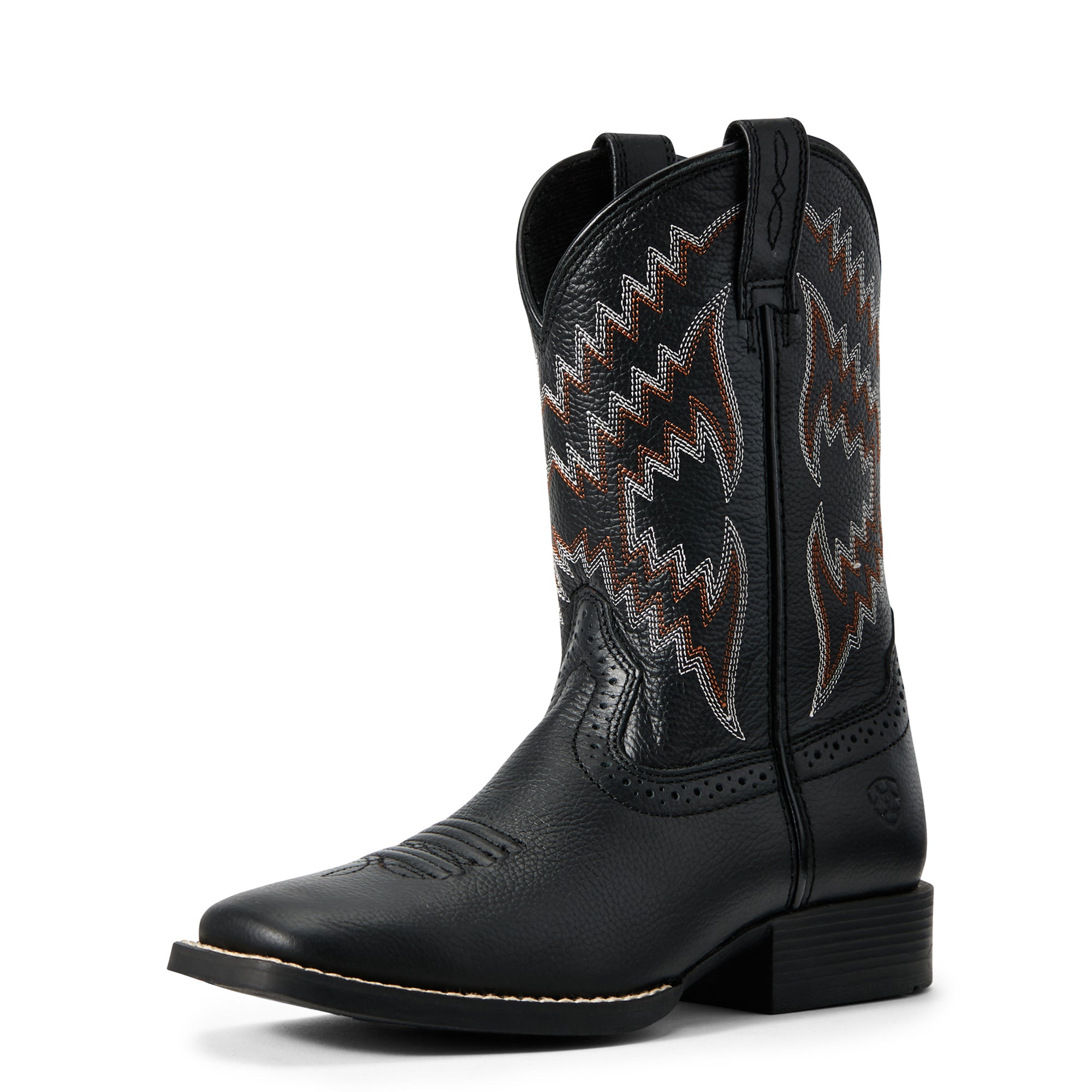 Ariat Youth Black Tycoon Western Boot